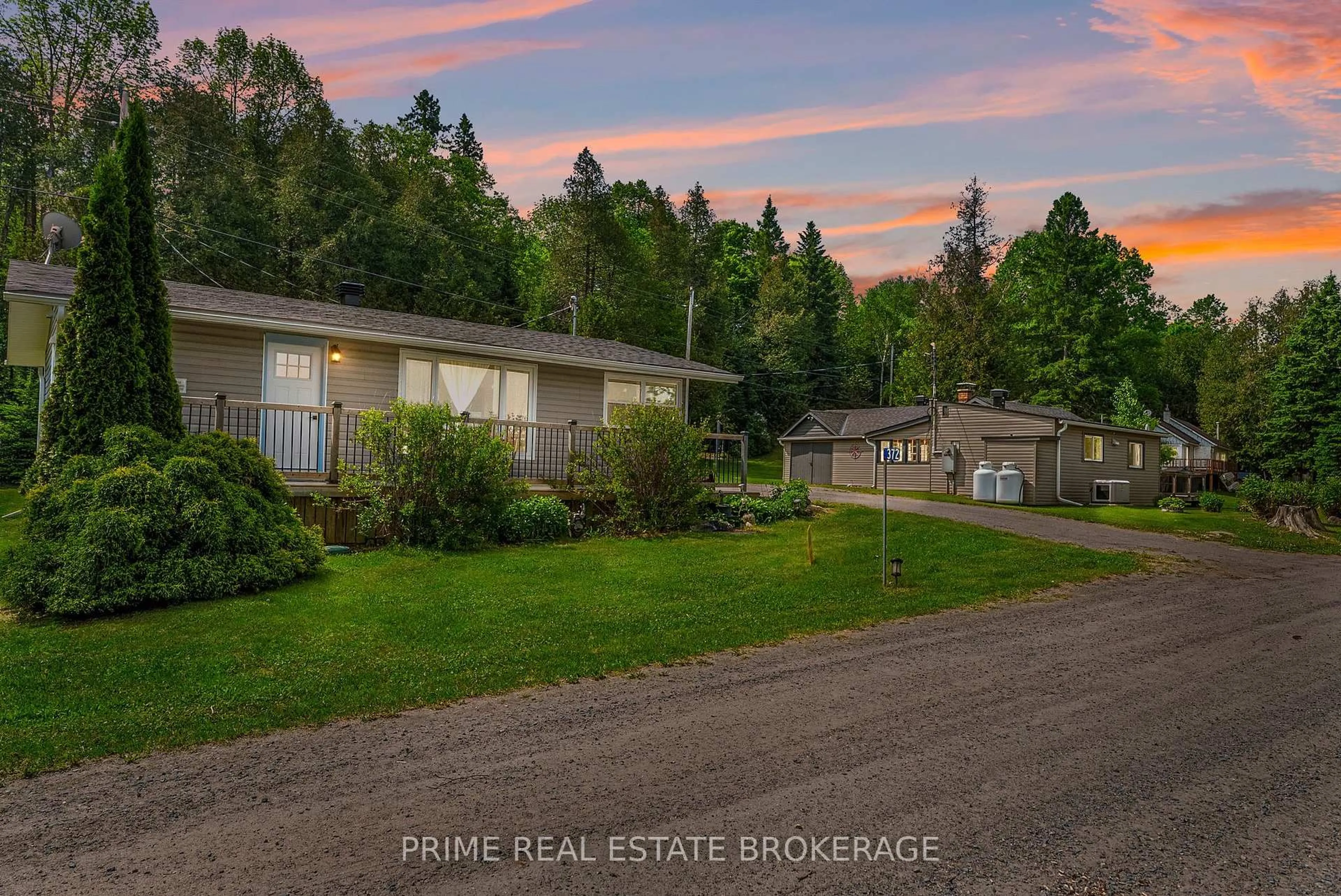 A pic from outside/outdoor area/front of a property/back of a property/a pic from drone, unknown for 372/364 Gunter Lake Rd, Hastings Ontario K0L 1W0