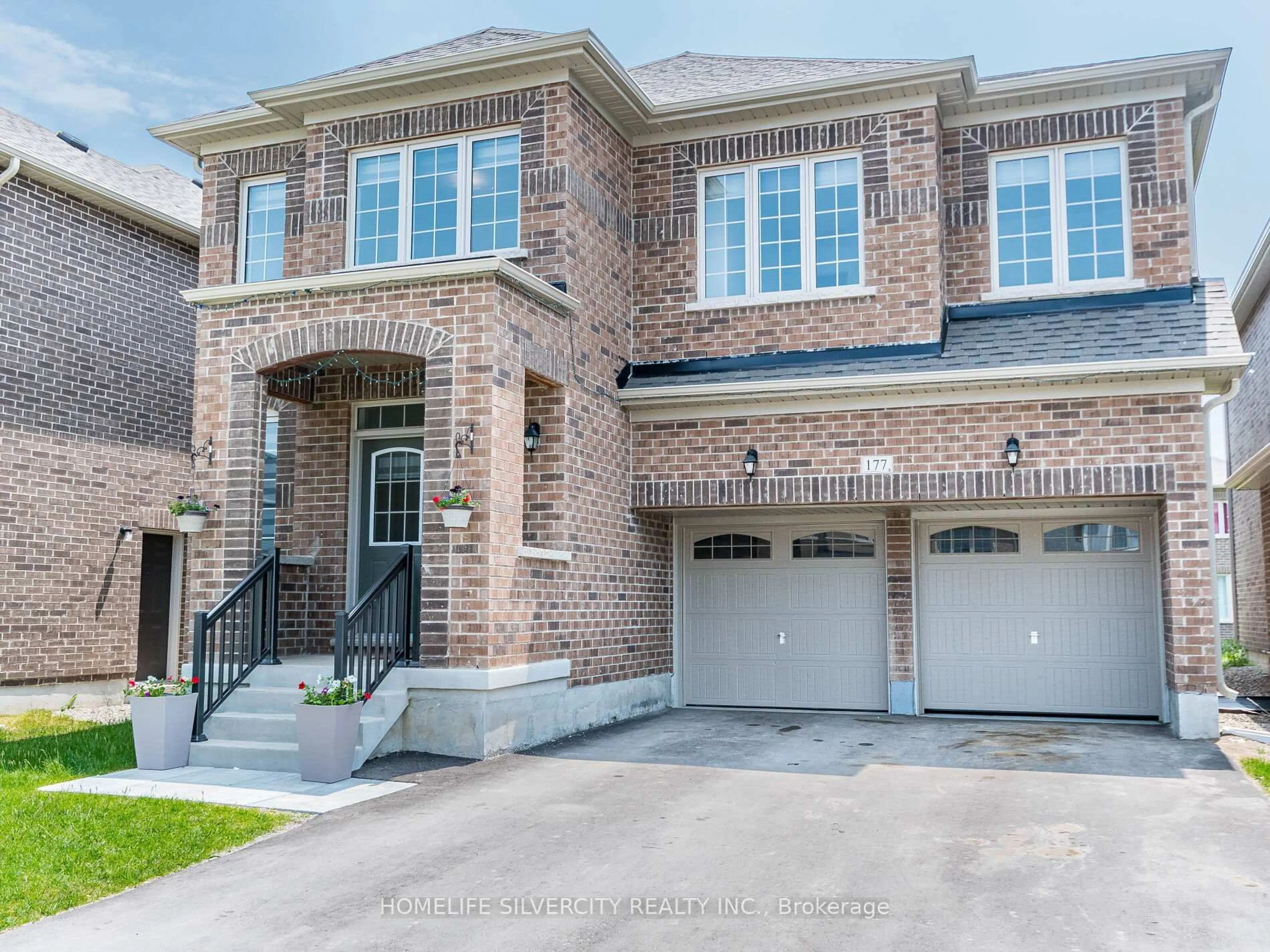 Home with brick exterior material, street for 177 Limestone Lane, Shelburne Ontario L9V 3Y5