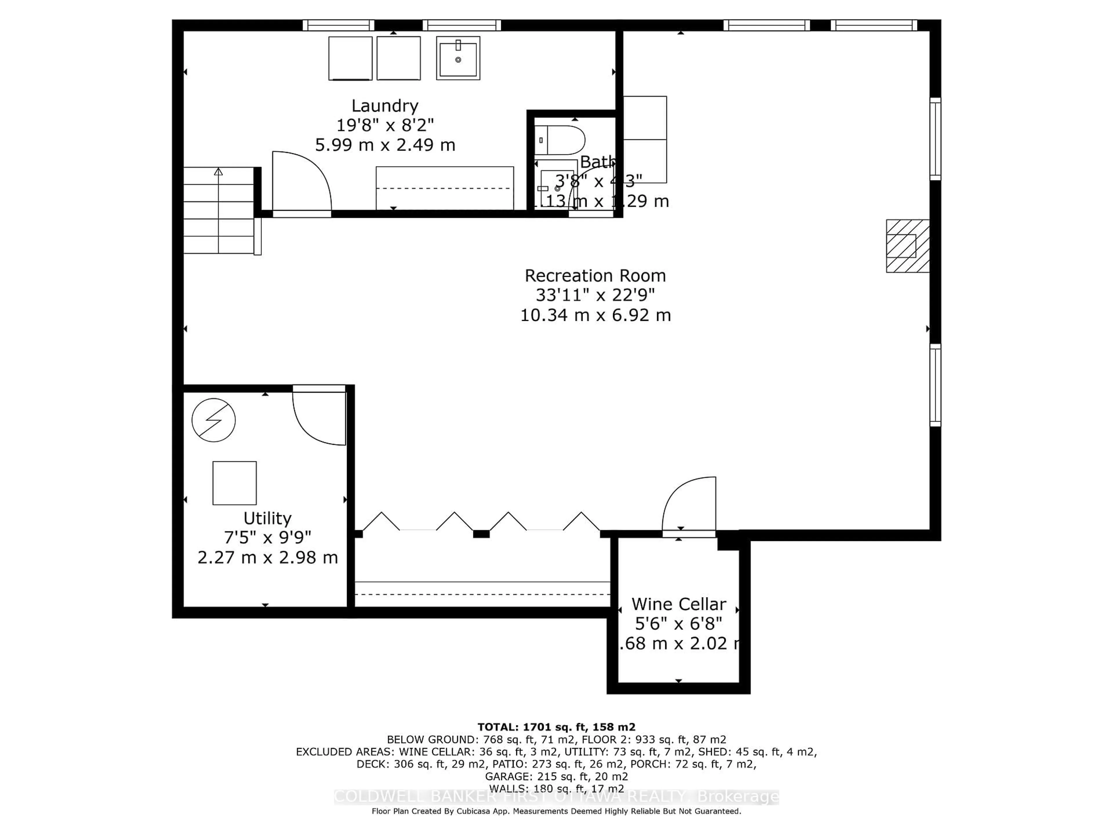 Floor plan for 2024 Corry St, Ottawa Ontario K1G 2M5