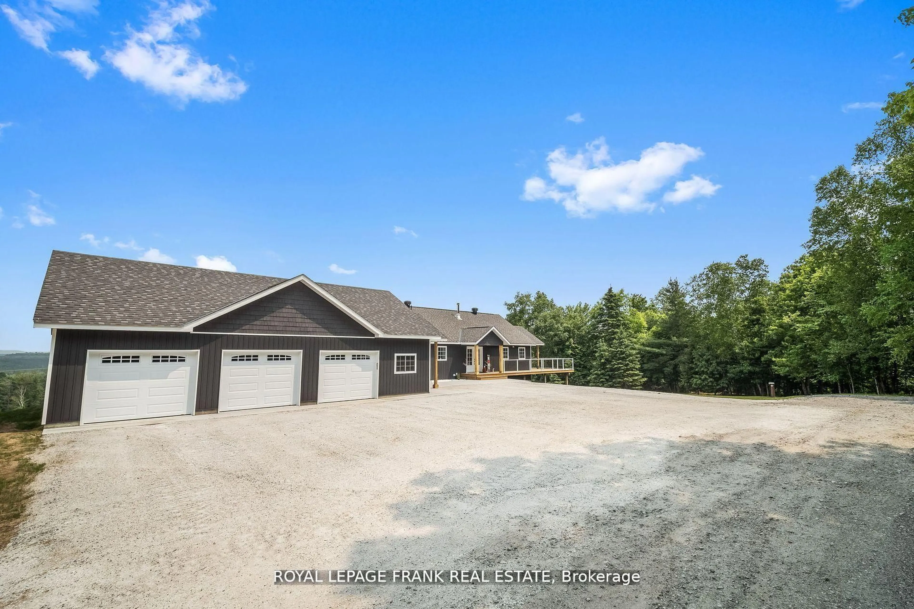 A pic from outside/outdoor area/front of a property/back of a property/a pic from drone, street for 370 Detlor Rd, Bancroft Ontario K0L 1C0