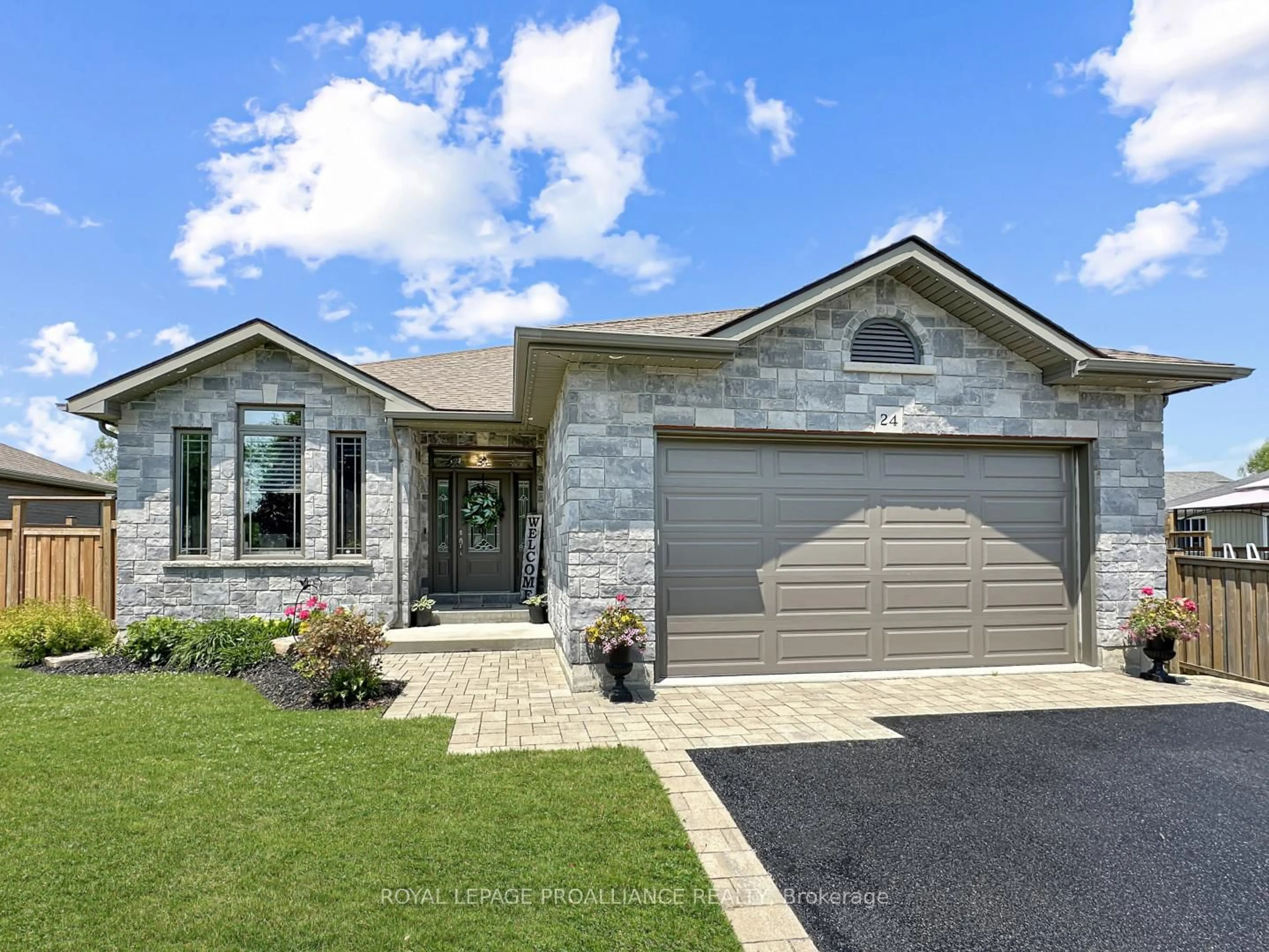 Home with brick exterior material, street for 24 Birchmount St, Quinte West Ontario K8V 0C6