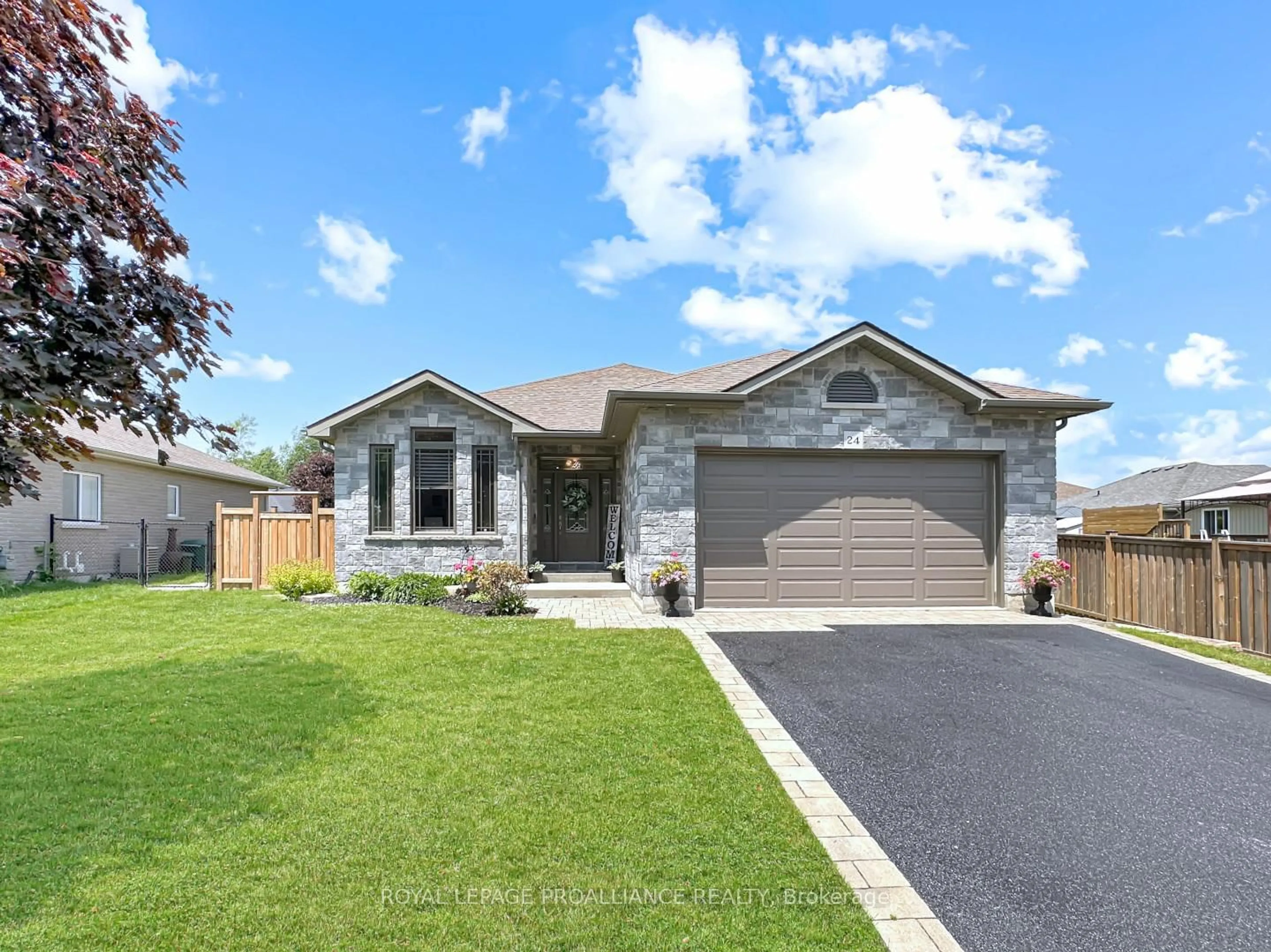 Home with brick exterior material, street for 24 Birchmount St, Quinte West Ontario K8V 0C6