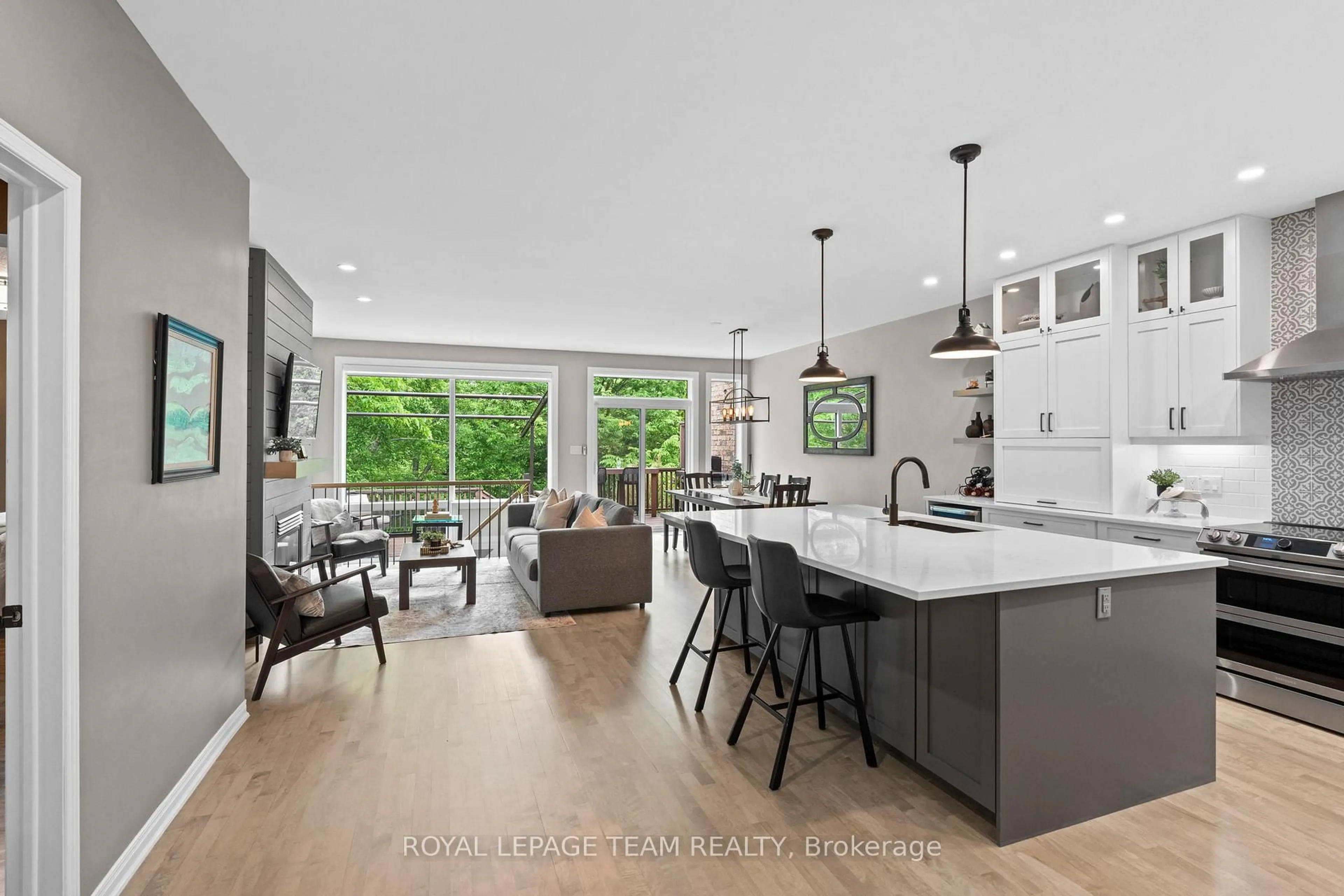 Open concept kitchen, unknown for 104 Heathercrest Private, Ottawa Ontario K2J 5E6