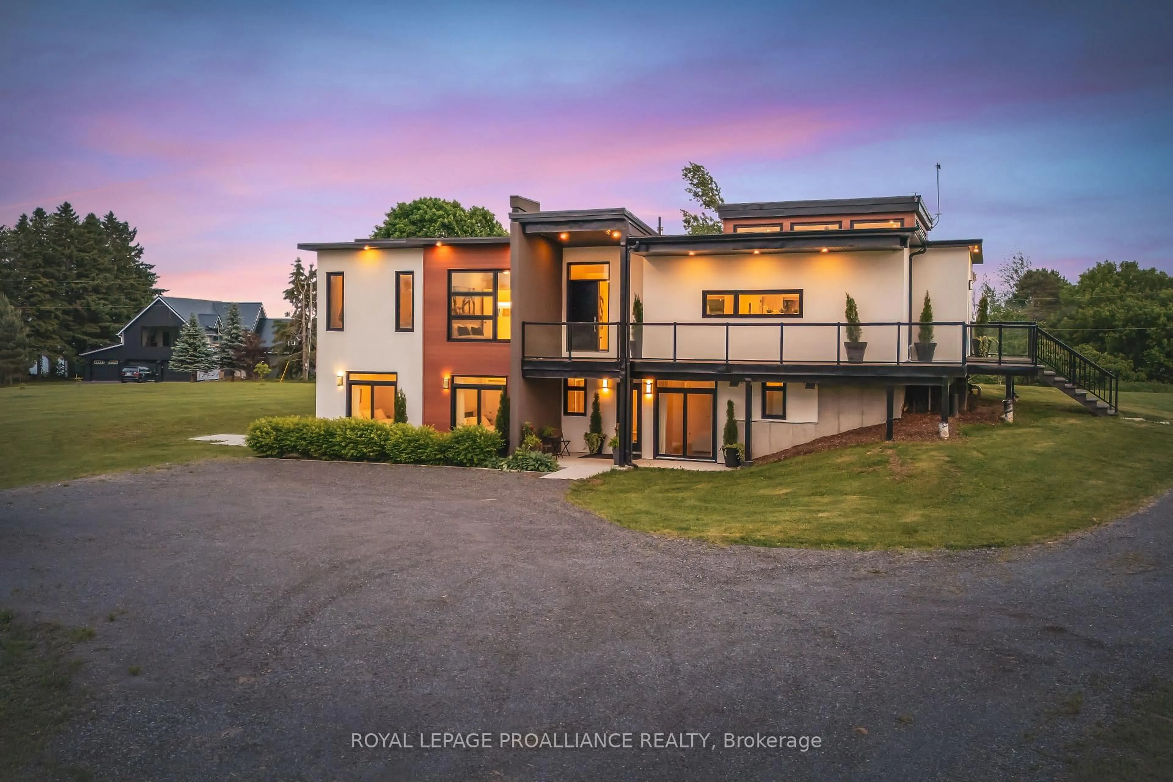 A pic from outside/outdoor area/front of a property/back of a property/a pic from drone, building for 2670 County Road 8 Rd, Prince Edward County Ontario K0K 2T0