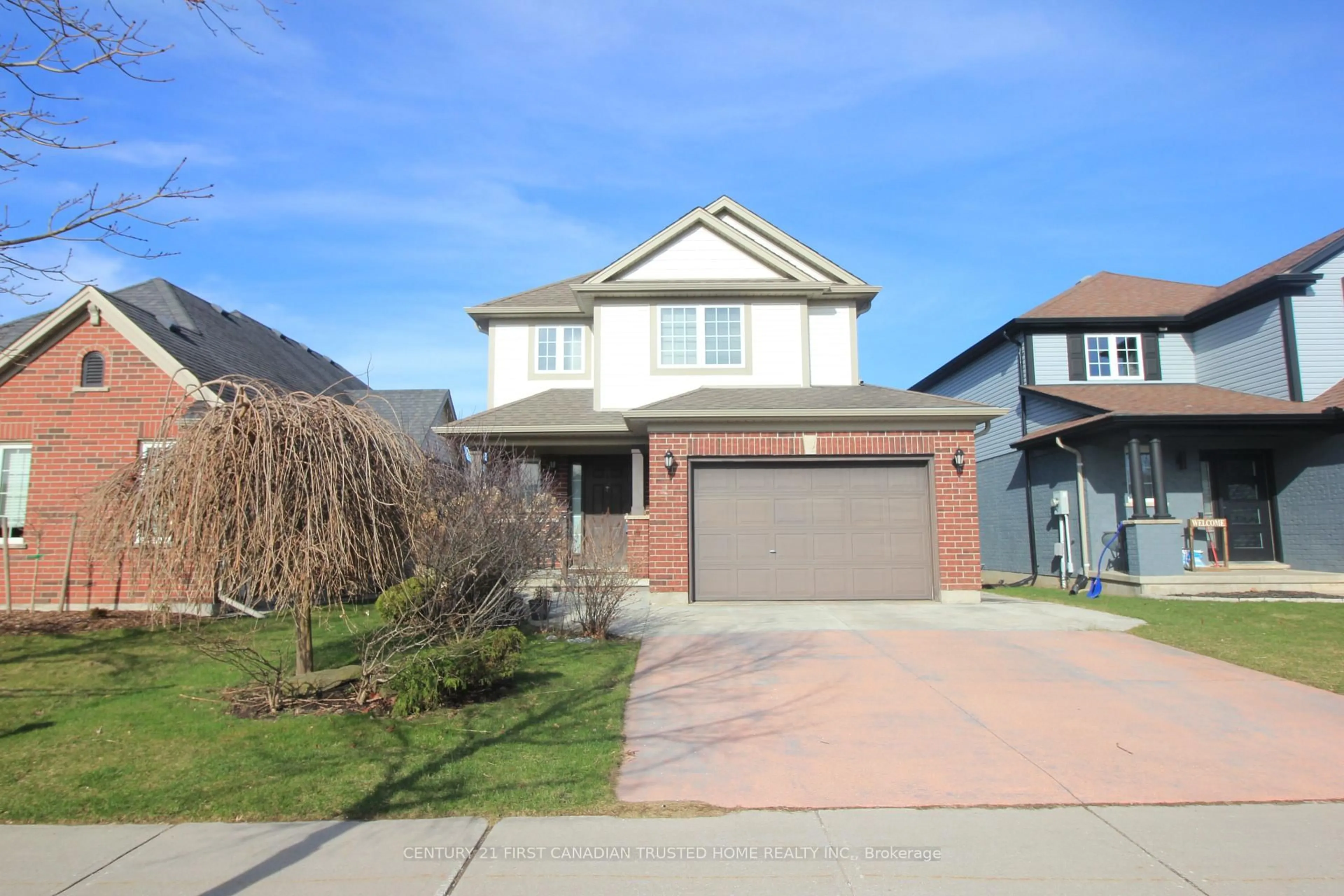 Home with brick exterior material, street for 26 Peach Tree Blvd, St. Thomas Ontario N5R 0B3
