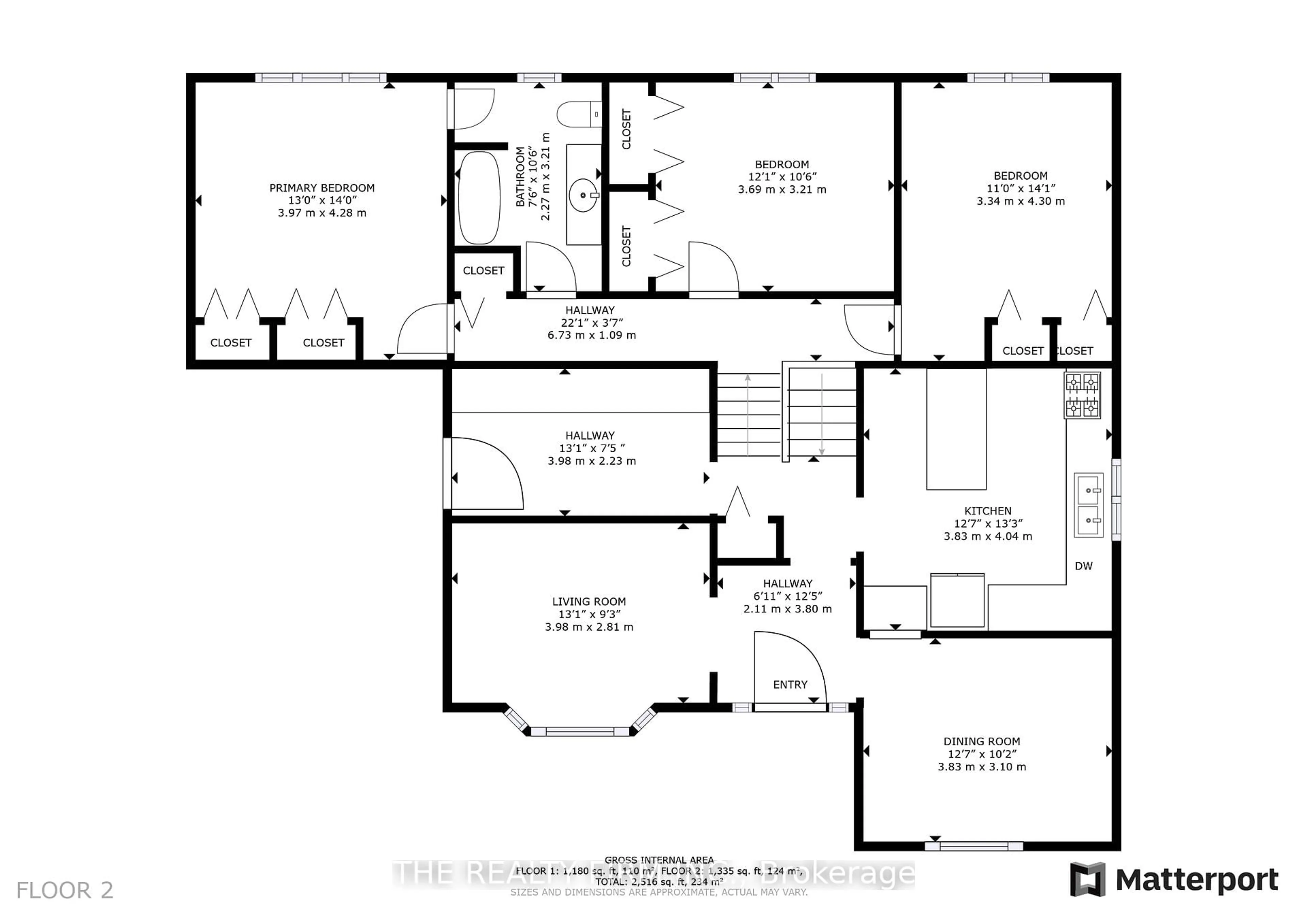 Floor plan for 40 Havenridge Cres, London North Ontario N6H 4L6
