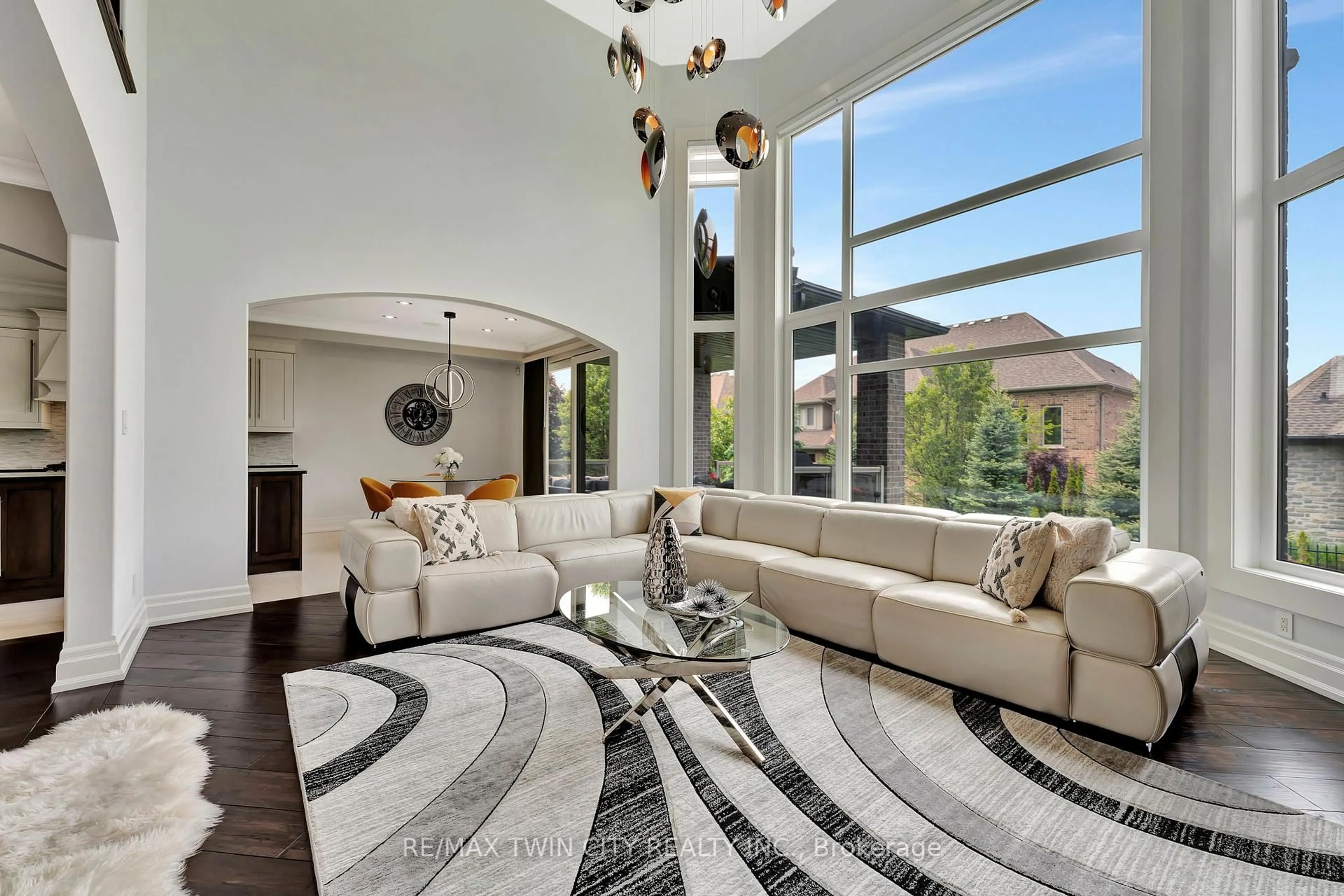 Living room with furniture, unknown for 537 Deer Ridge Dr, Kitchener Ontario N2P 2M2