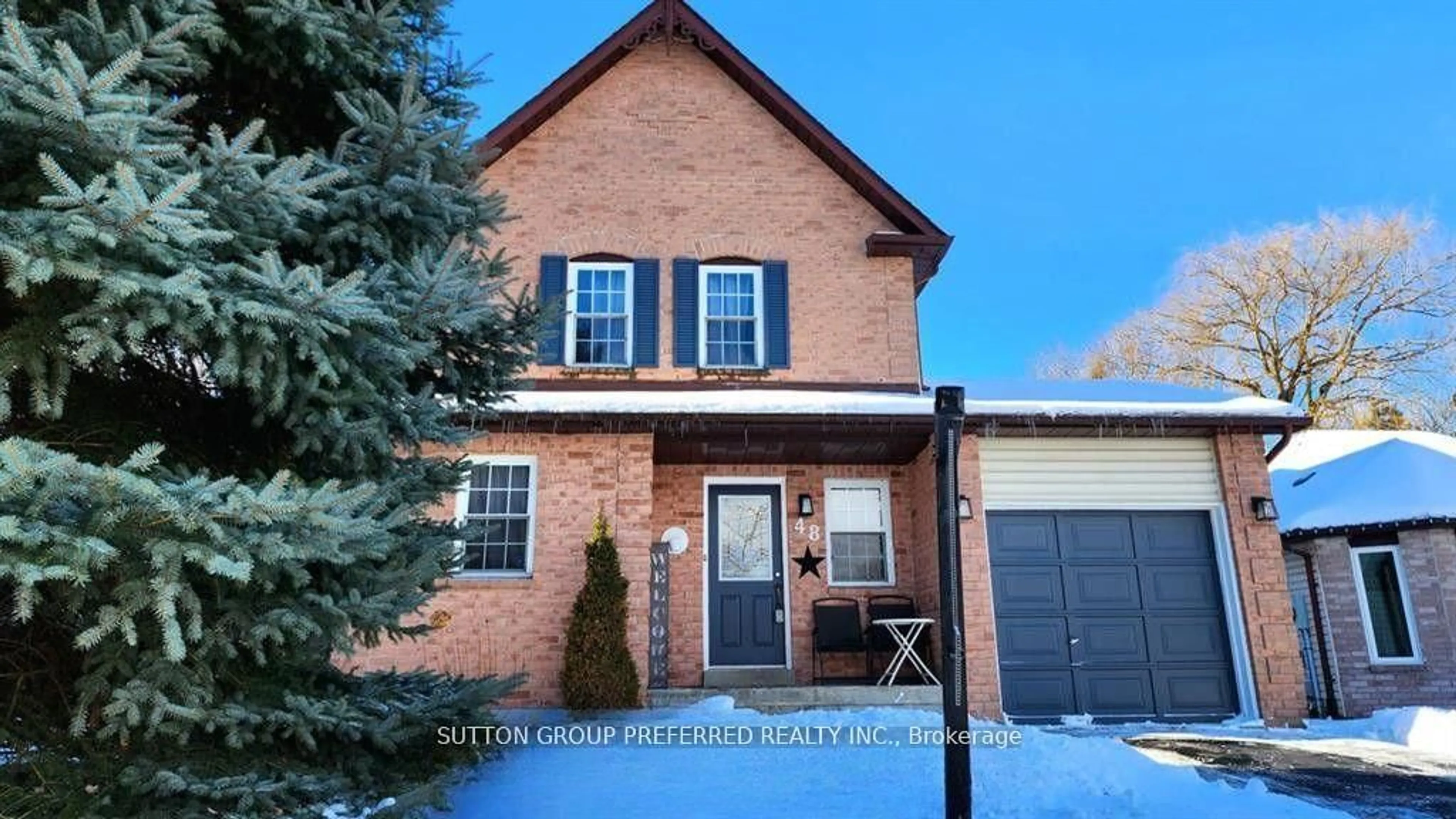 Home with brick exterior material, street for 48 Anderson St, Woodstock Ontario N4S 8X1