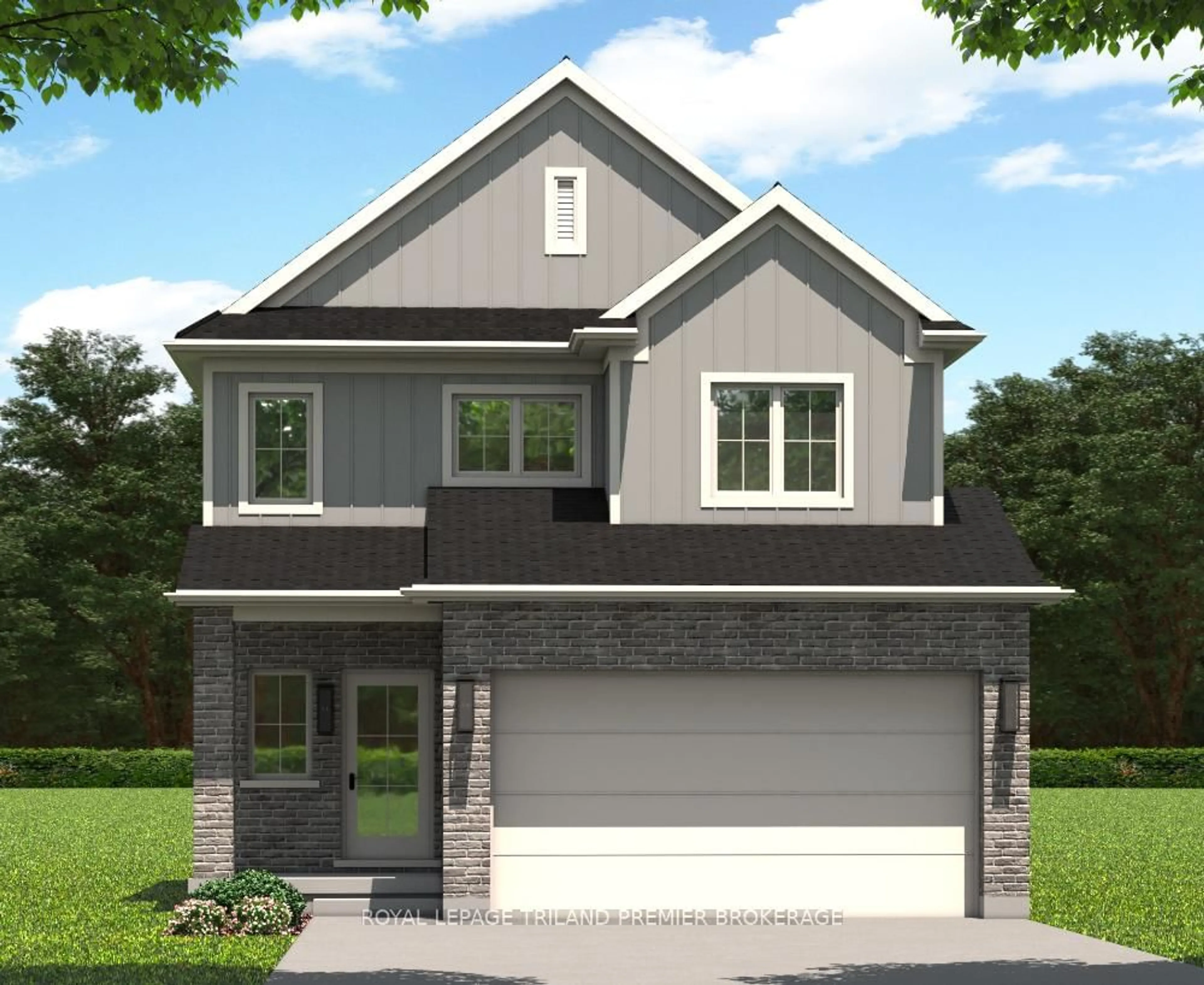 Home with brick exterior material, street for 106 DEARING Dr, South Huron Ontario N0M 1T0