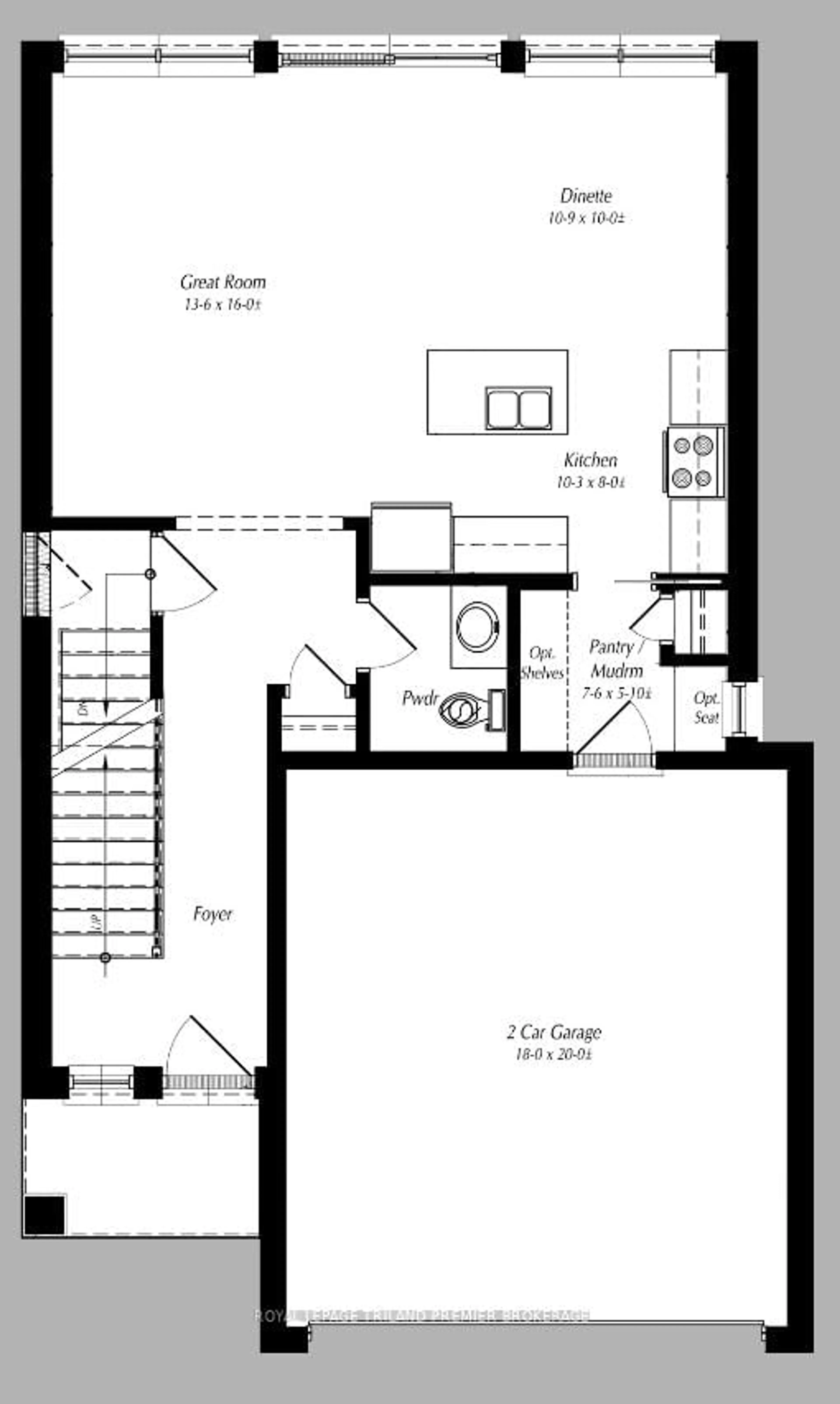 Floor plan for 106 DEARING Dr, South Huron Ontario N0M 1T0