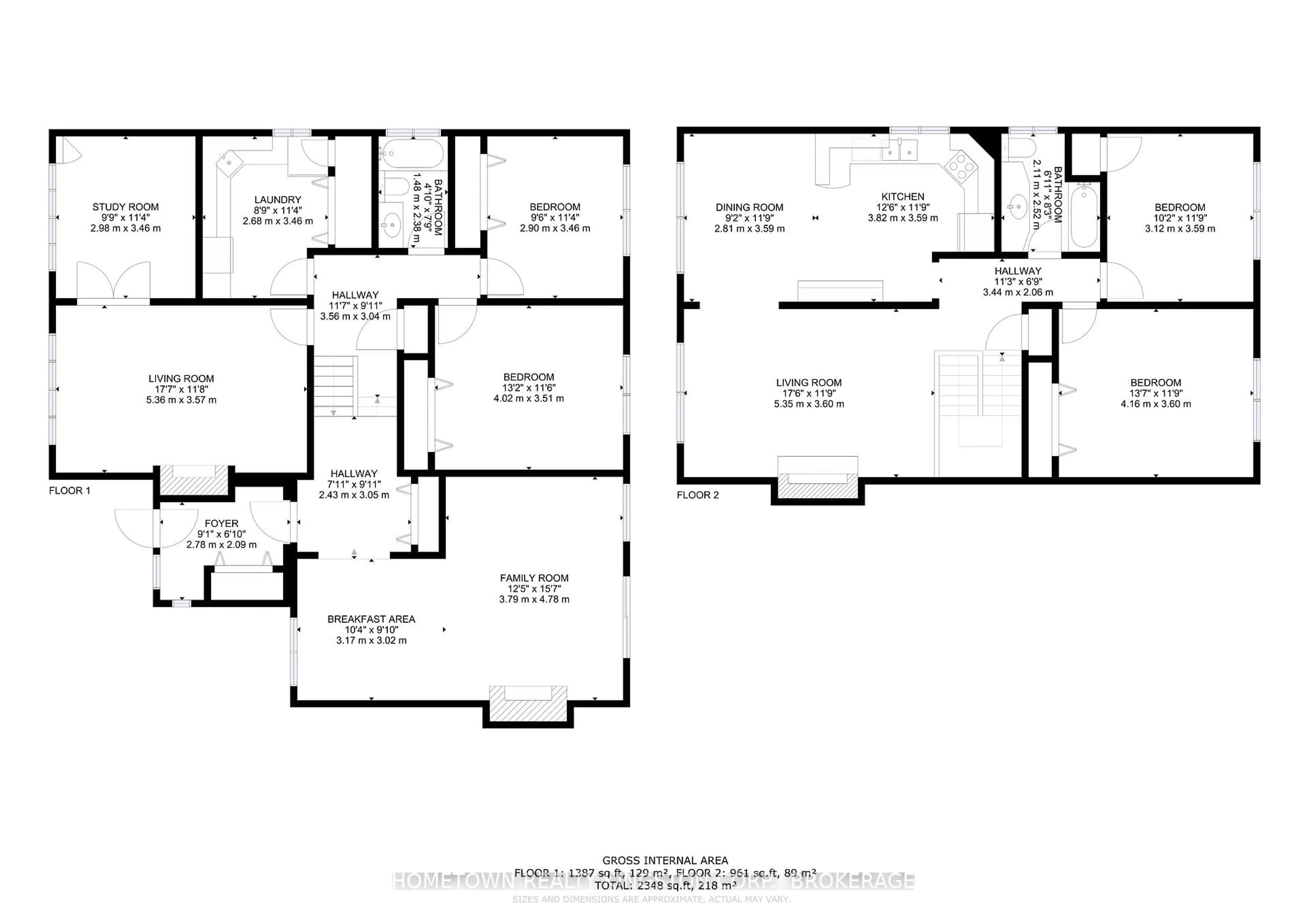Floor plan for 59 Holland Cres, Kingston Ontario K7M 2V7