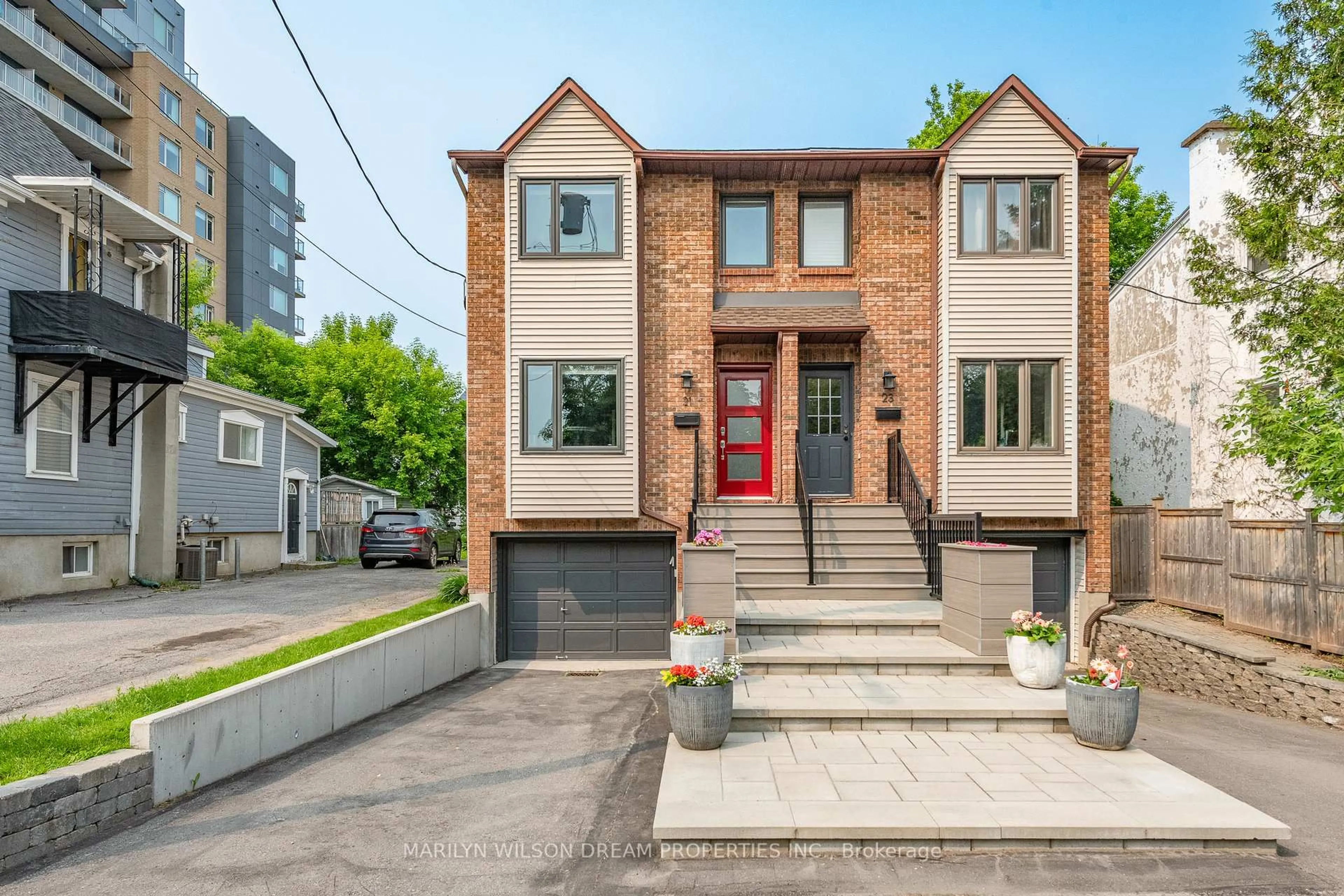 Home with brick exterior material, street for 21 Marquette Ave, Ottawa Ontario K1L 5K3
