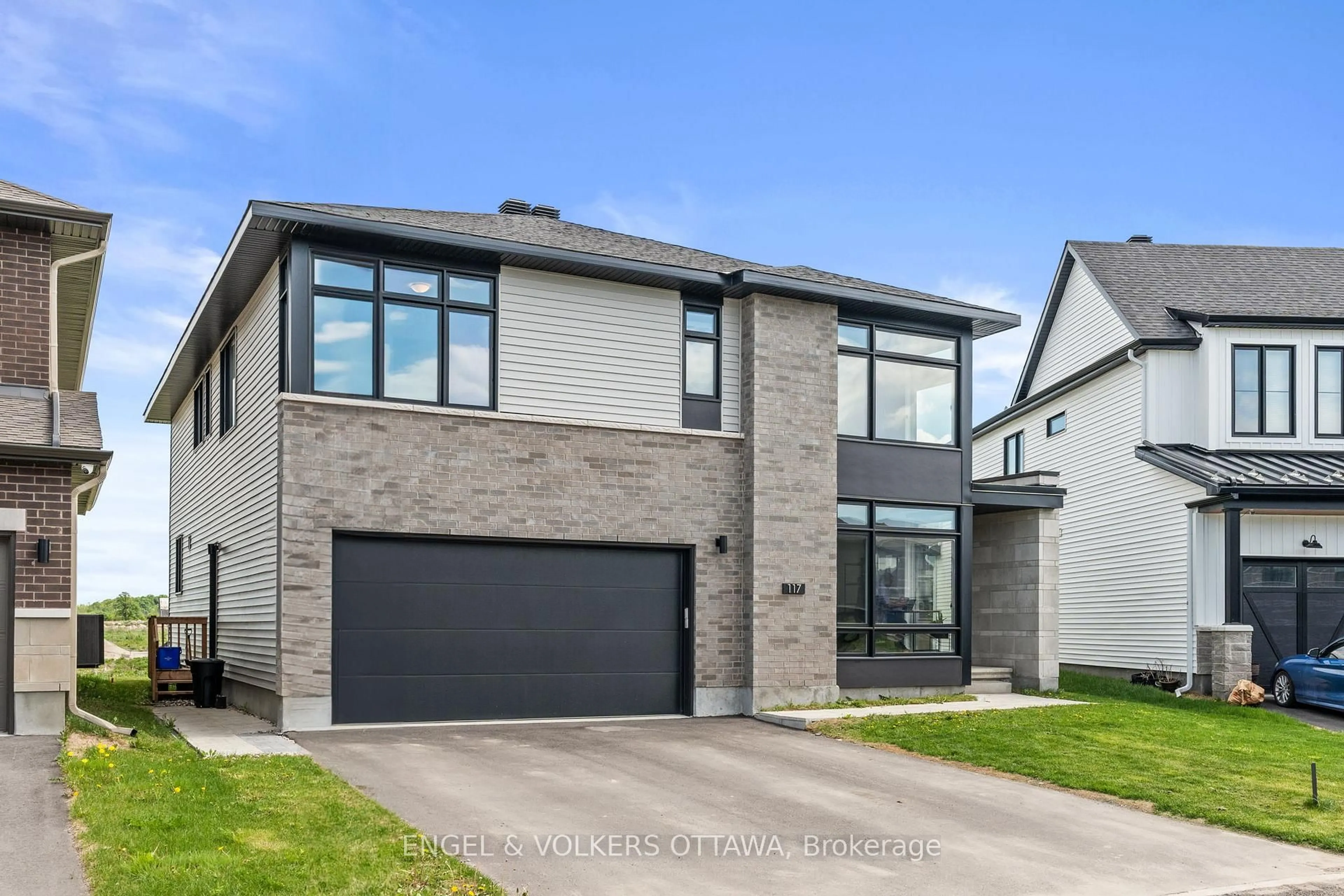 Home with brick exterior material, street for 117 Orchestra Way, Ottawa Ontario K4M 0R5