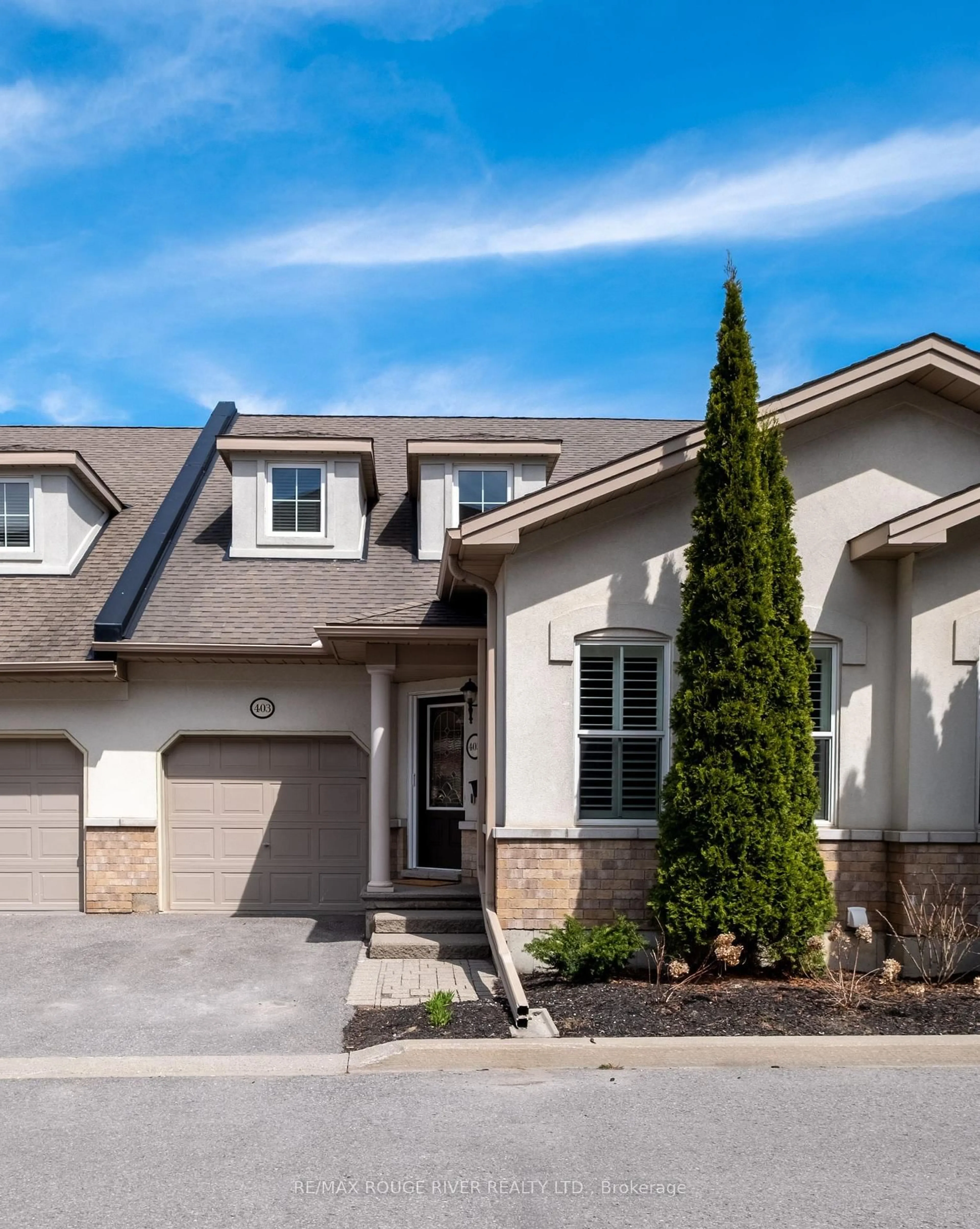 Home with brick exterior material, street for 120 University Ave #403, Cobourg Ontario K9A 0A9