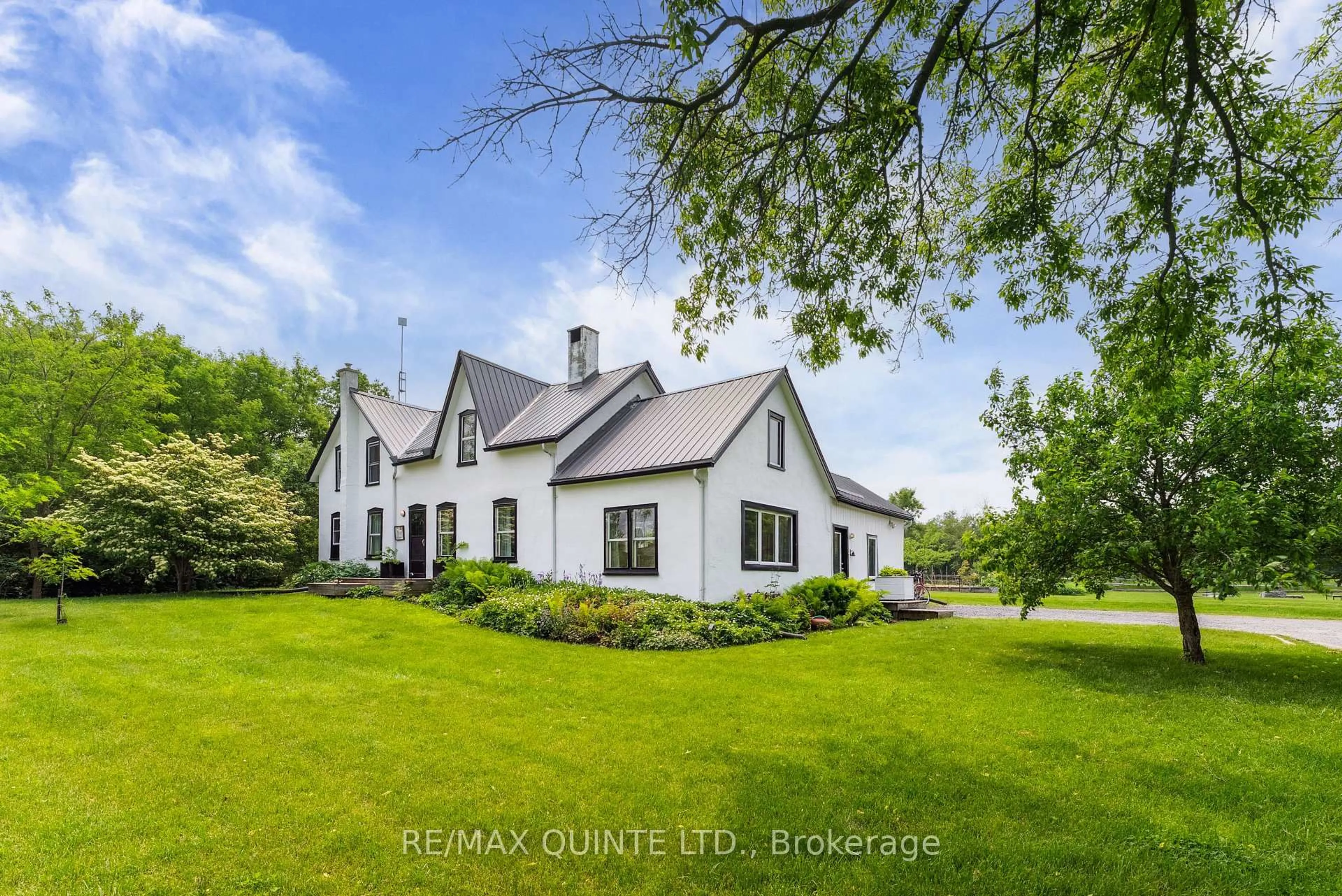 A pic from outside/outdoor area/front of a property/back of a property/a pic from drone, unknown for 891 Chase Rd, Prince Edward County Ontario K0K 1T0