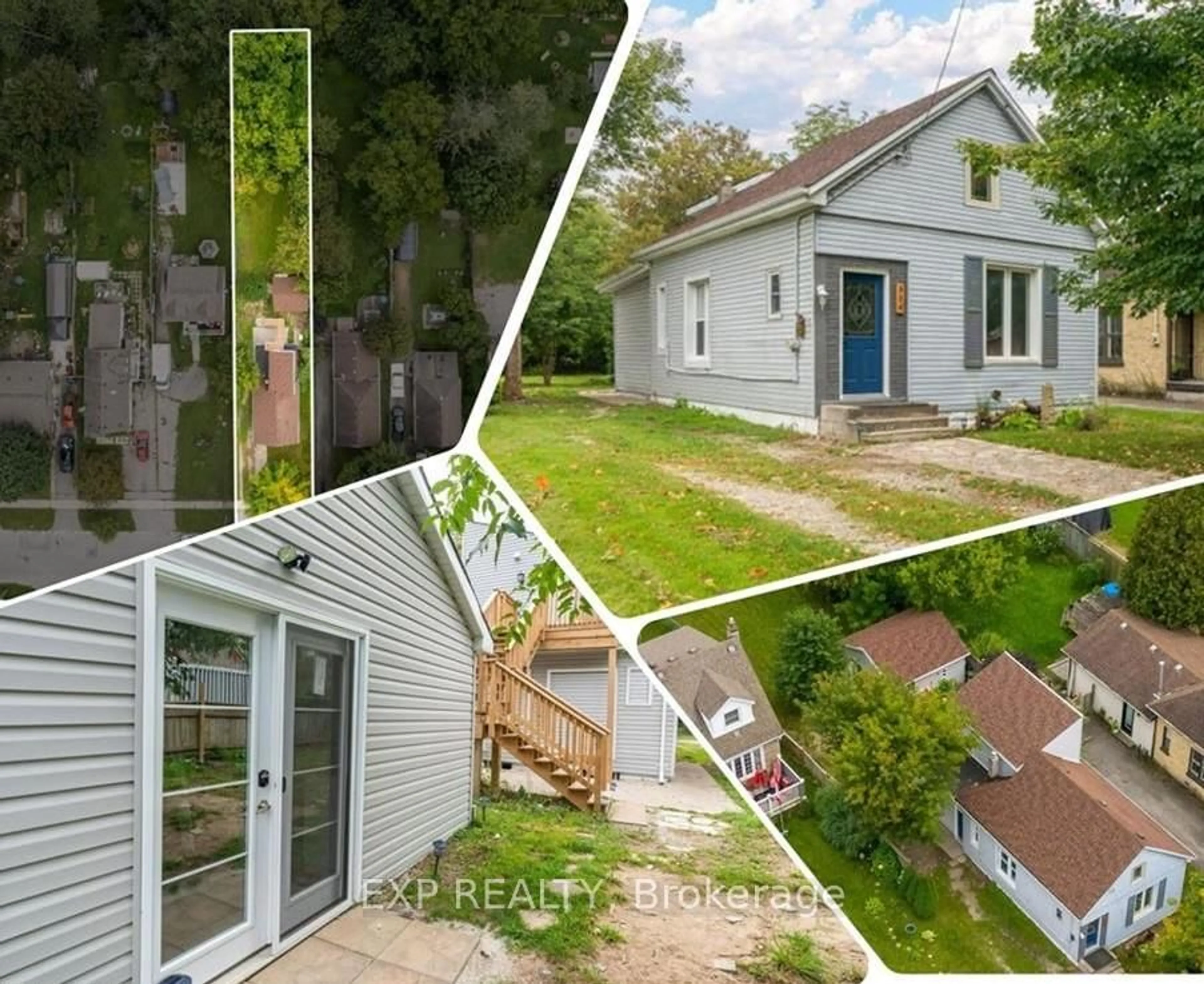 A pic from outside/outdoor area/front of a property/back of a property/a pic from drone, street for 354 Spruce St, London East Ontario N5W 4N7