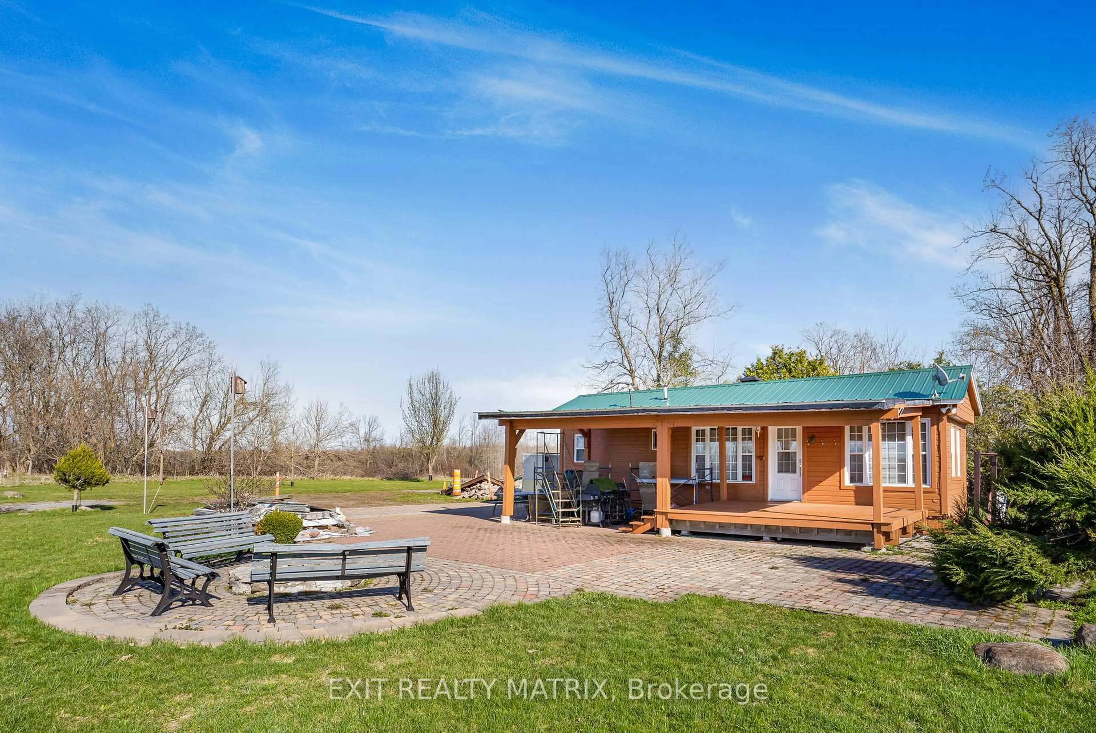A pic from outside/outdoor area/front of a property/back of a property/a pic from drone, water/lake/river/ocean view for 19209 KENYON CONCESSION 7 Rd, North Glengarry Ontario K0C 1J0