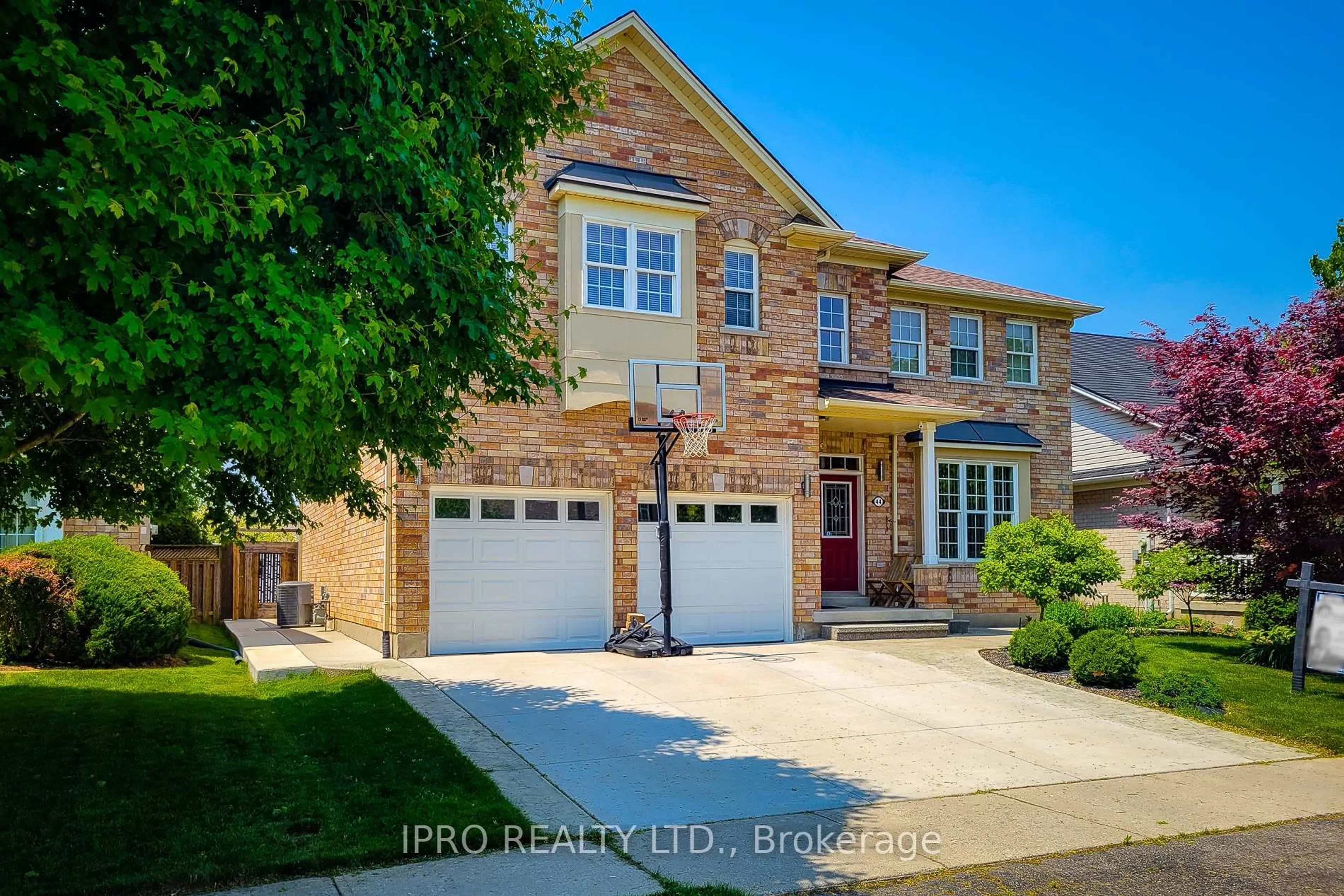 Home with brick exterior material, street for 44 Webb Ave, Brantford Ontario N3T 6S6