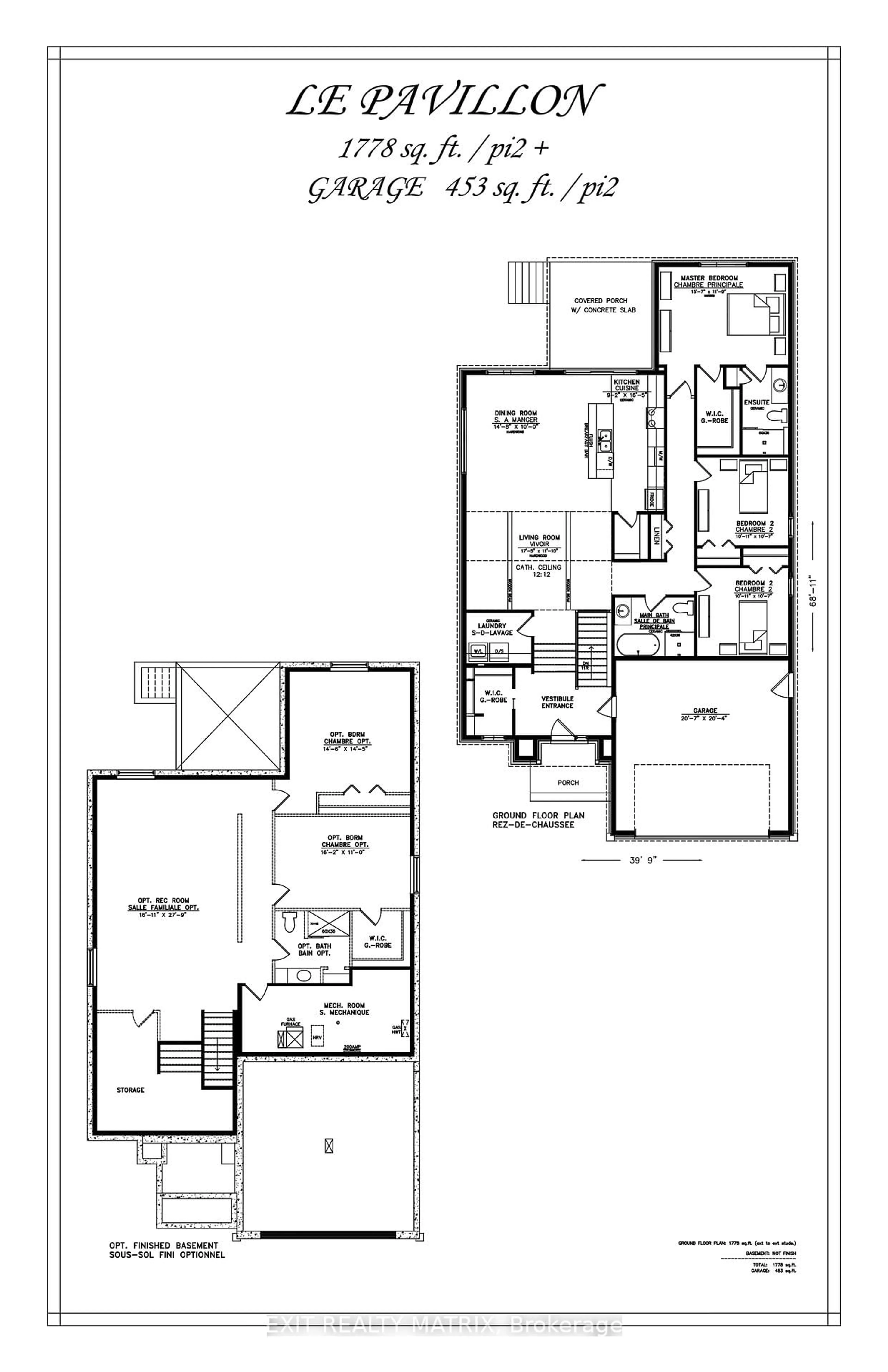 Floor plan for 25 MAYER St, The Nation Ontario K0A 2M0