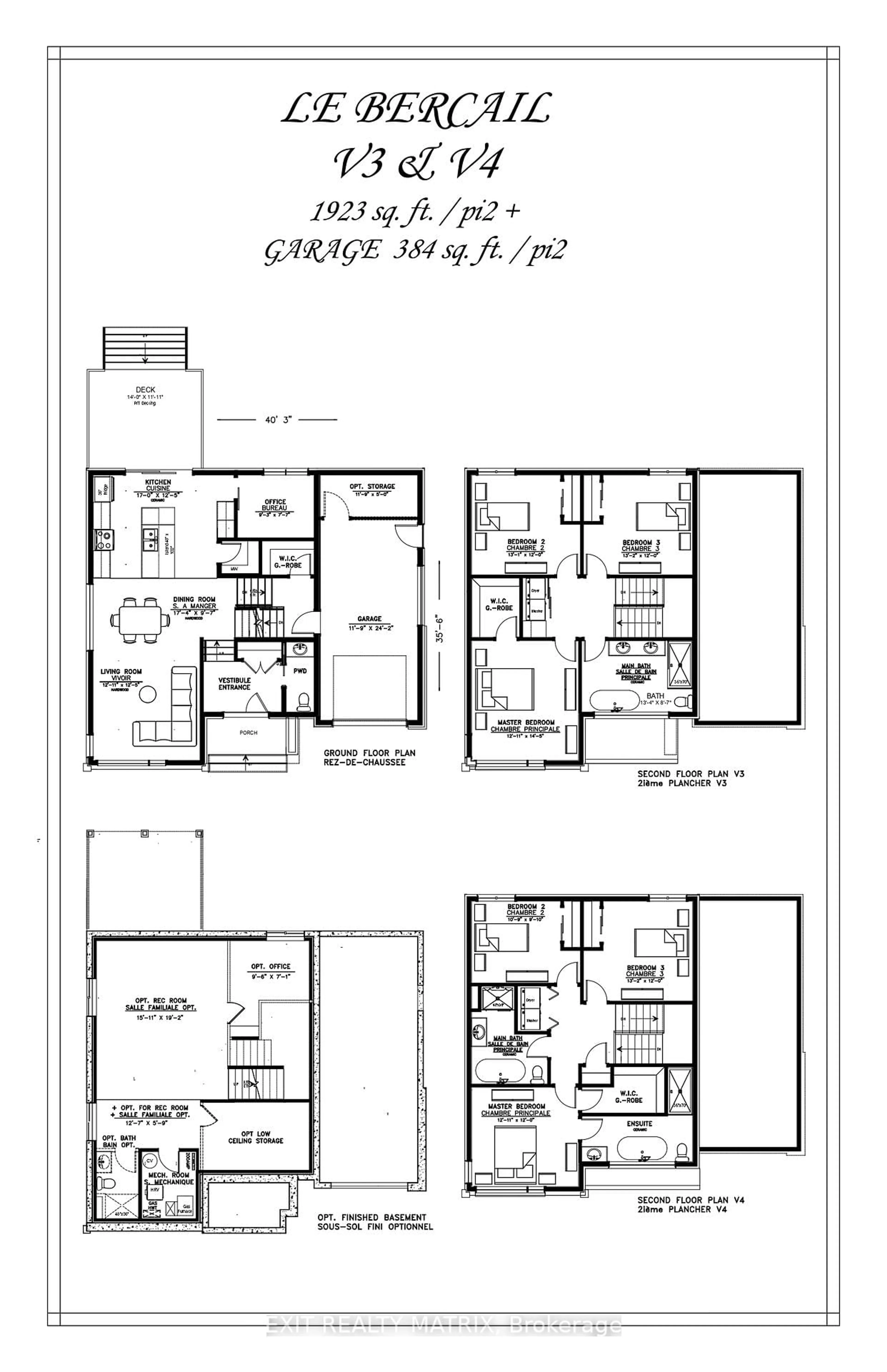 Floor plan for 17 MAYER St, The Nation Ontario K0A 2M0