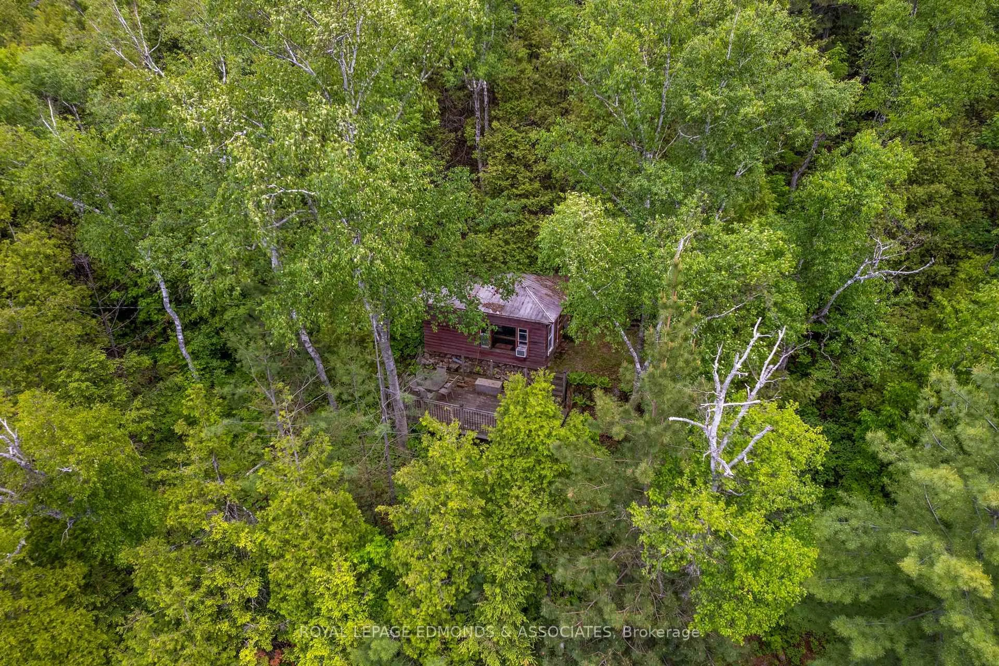 A pic from outside/outdoor area/front of a property/back of a property/a pic from drone, forest/trees view for 0 Lake Clear Rd, Eganville Ontario K0J 1T0