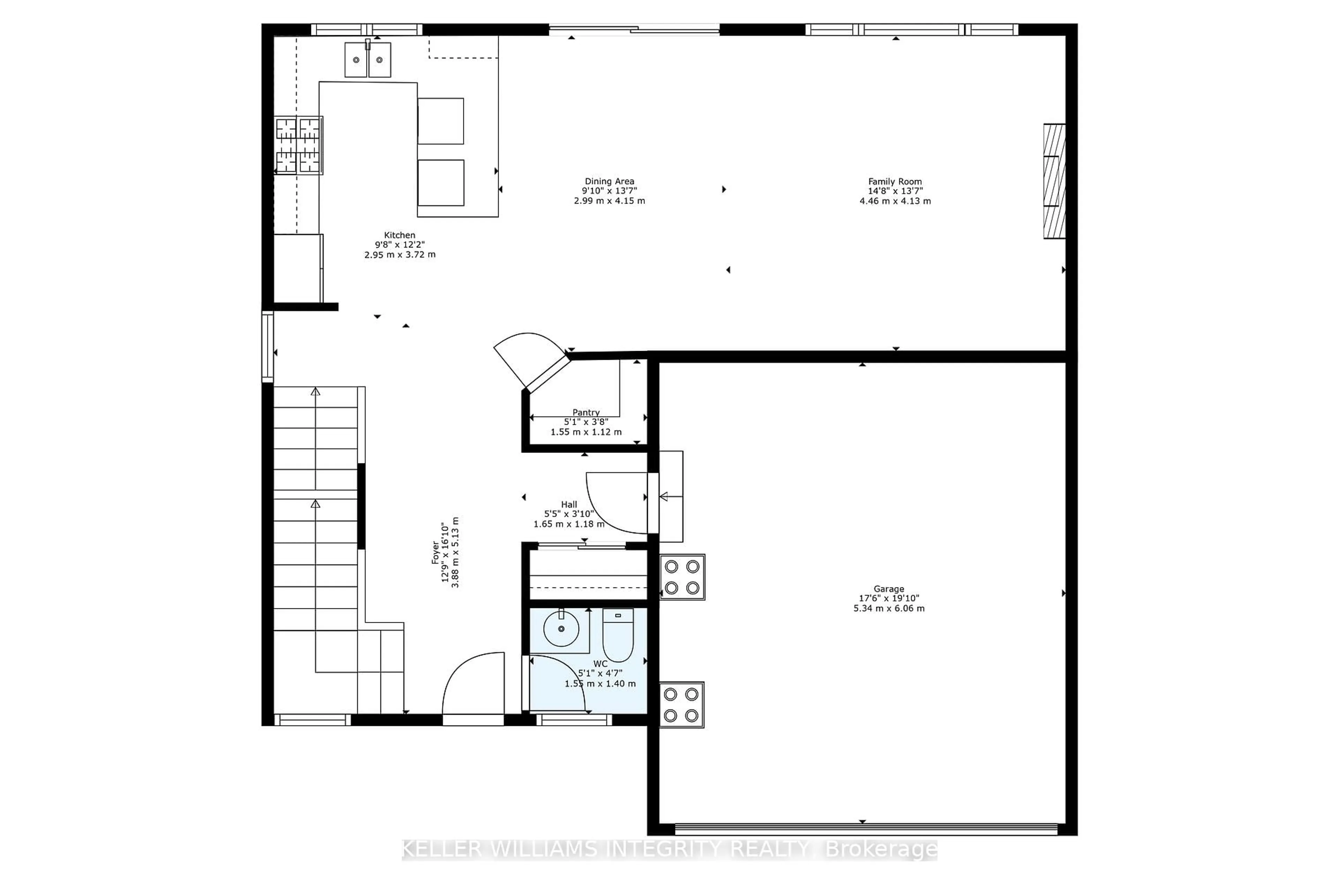 Floor plan for 724 Vennecy Terr, Ottawa Ontario K1W 0N3