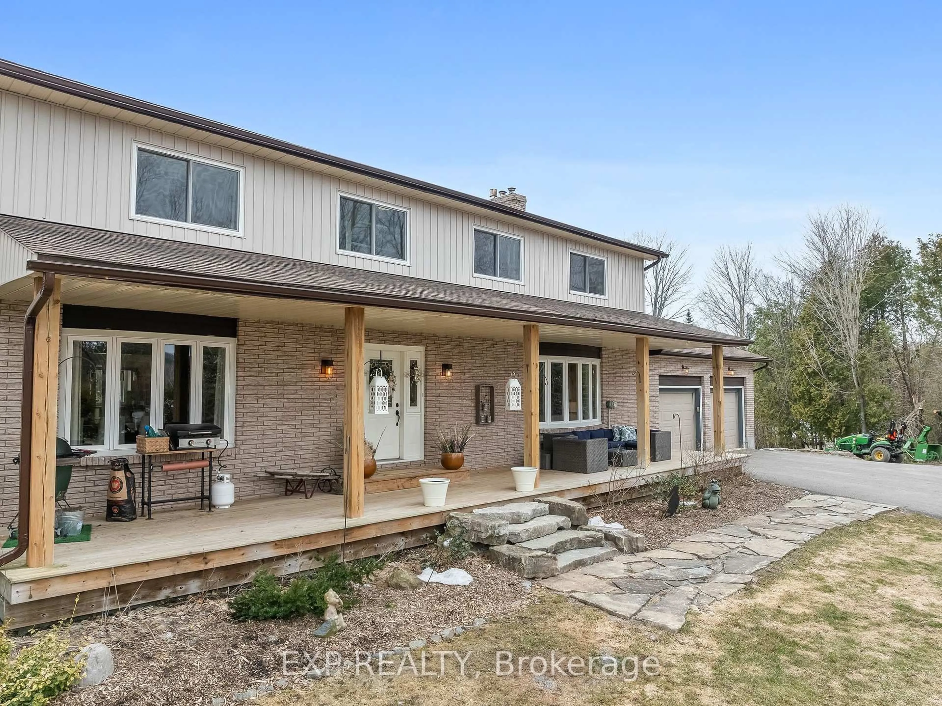 Home with brick exterior material, street for 667 Ford Cres, Cavan Monaghan Ontario L0A 1C0