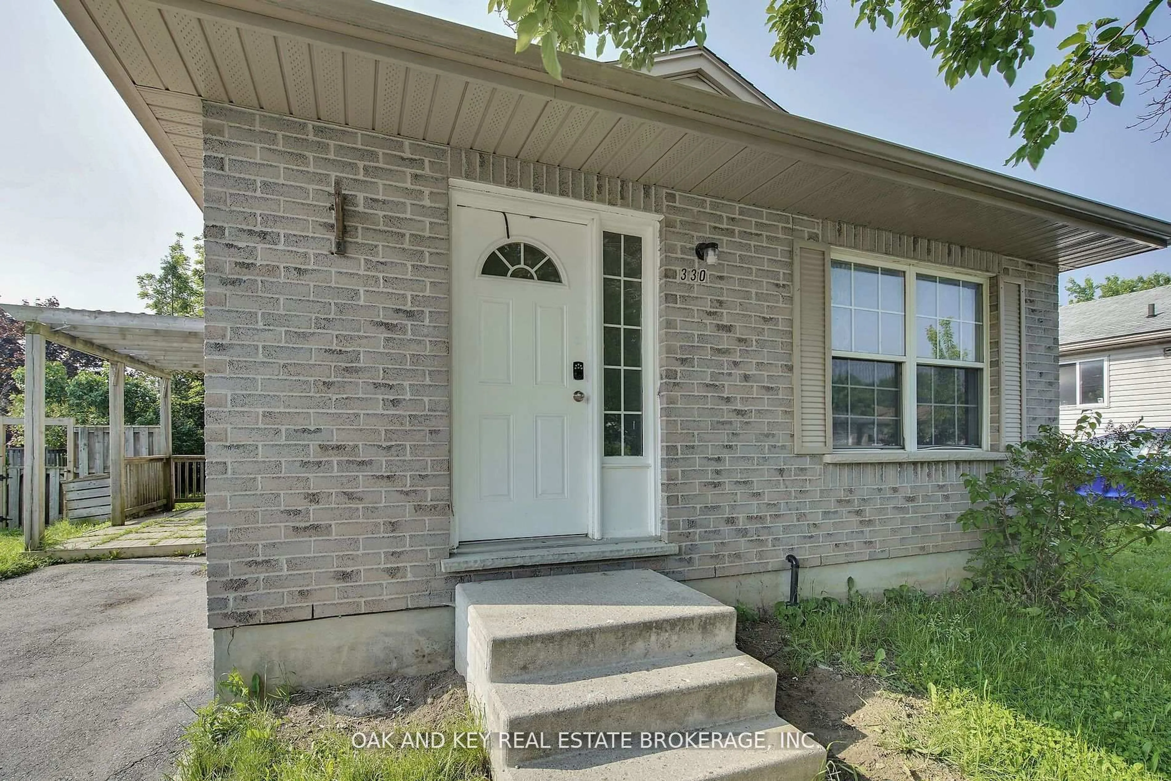 Home with brick exterior material, street for 330 FLEMING Dr, London East Ontario N5V 4Y6