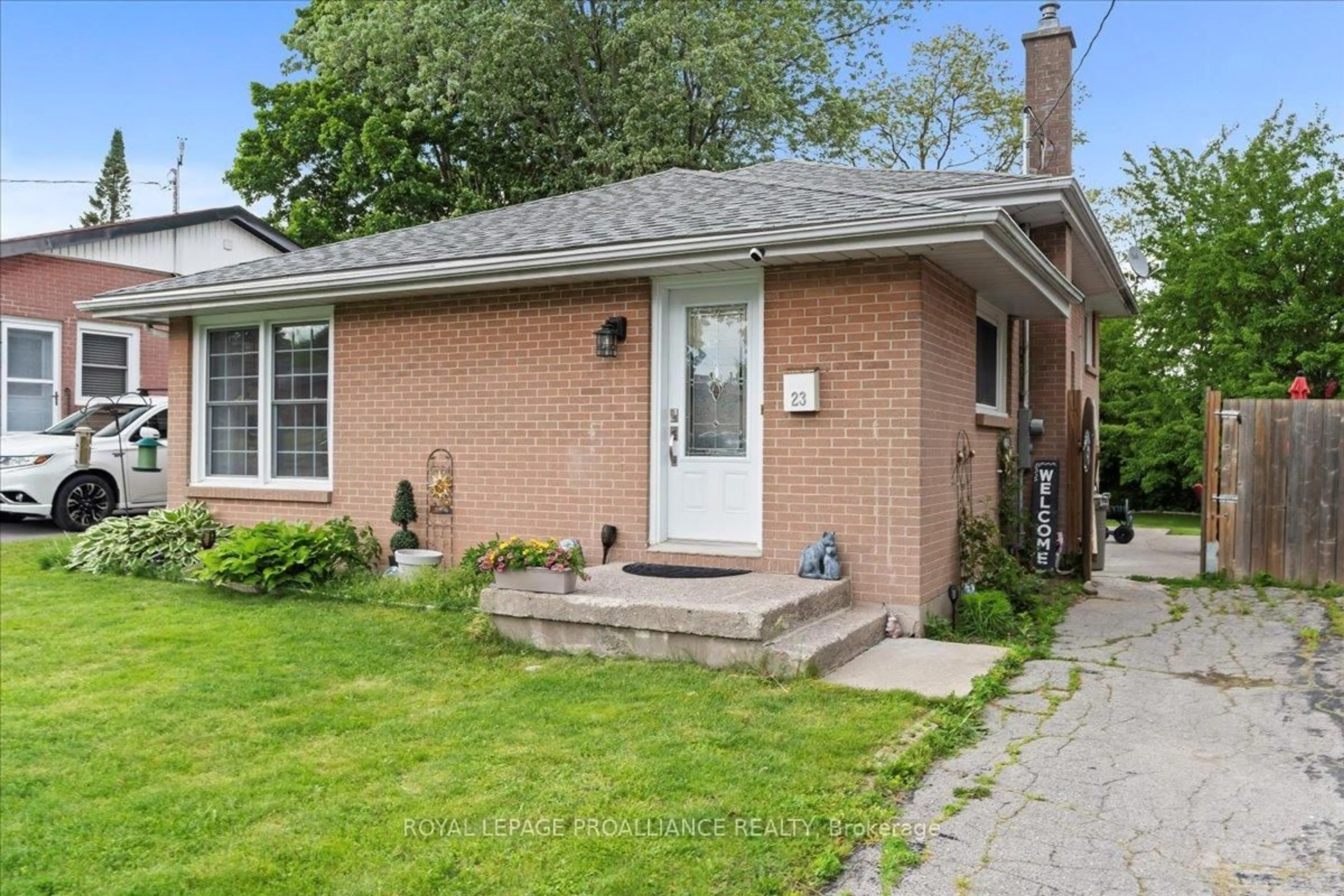 Home with brick exterior material, street for 23 Alfred Dr, Belleville Ontario K8N 4M6