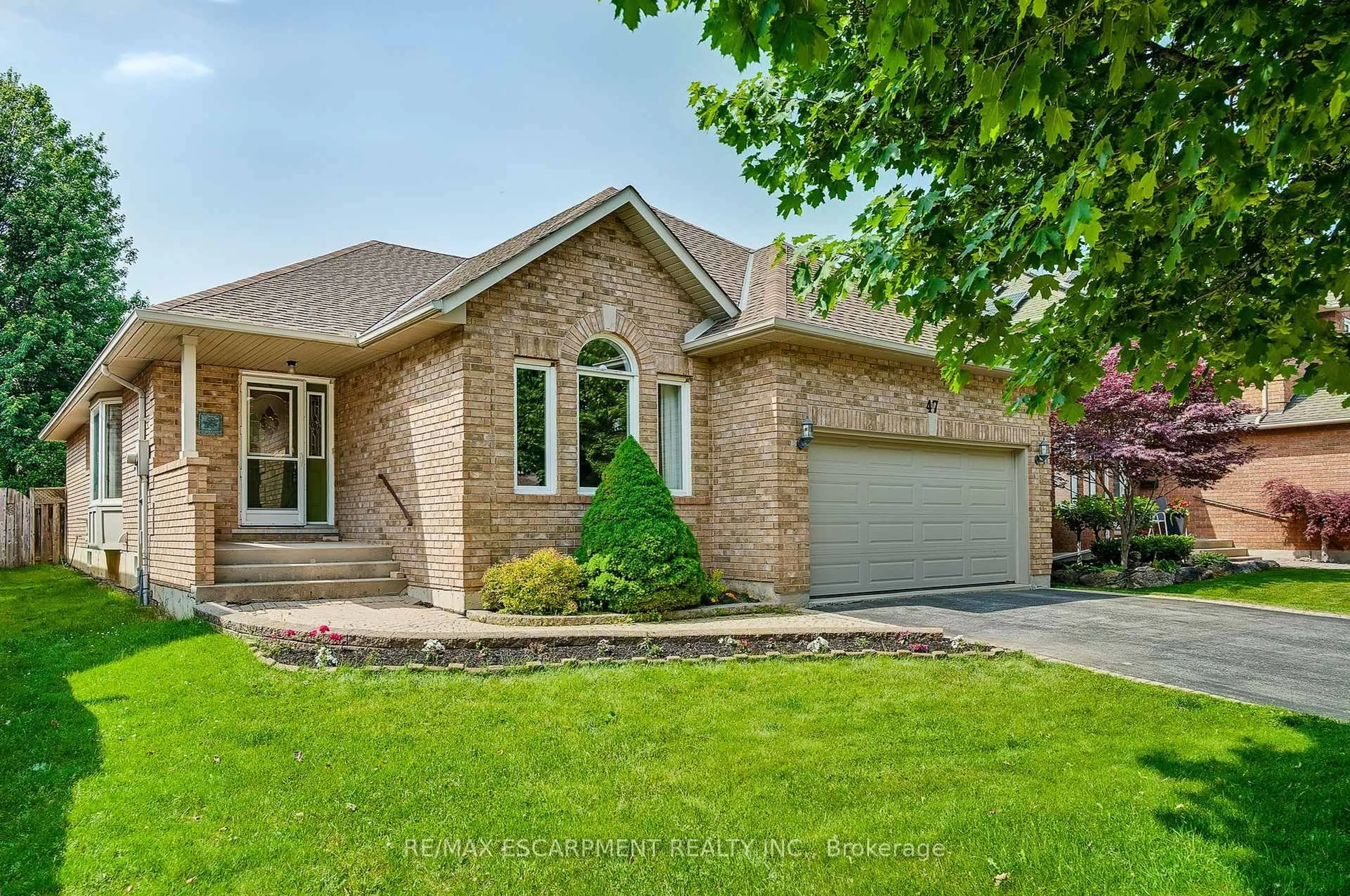 Home with brick exterior material, street for 47 Longyear Dr, Hamilton Ontario L8B 0N8