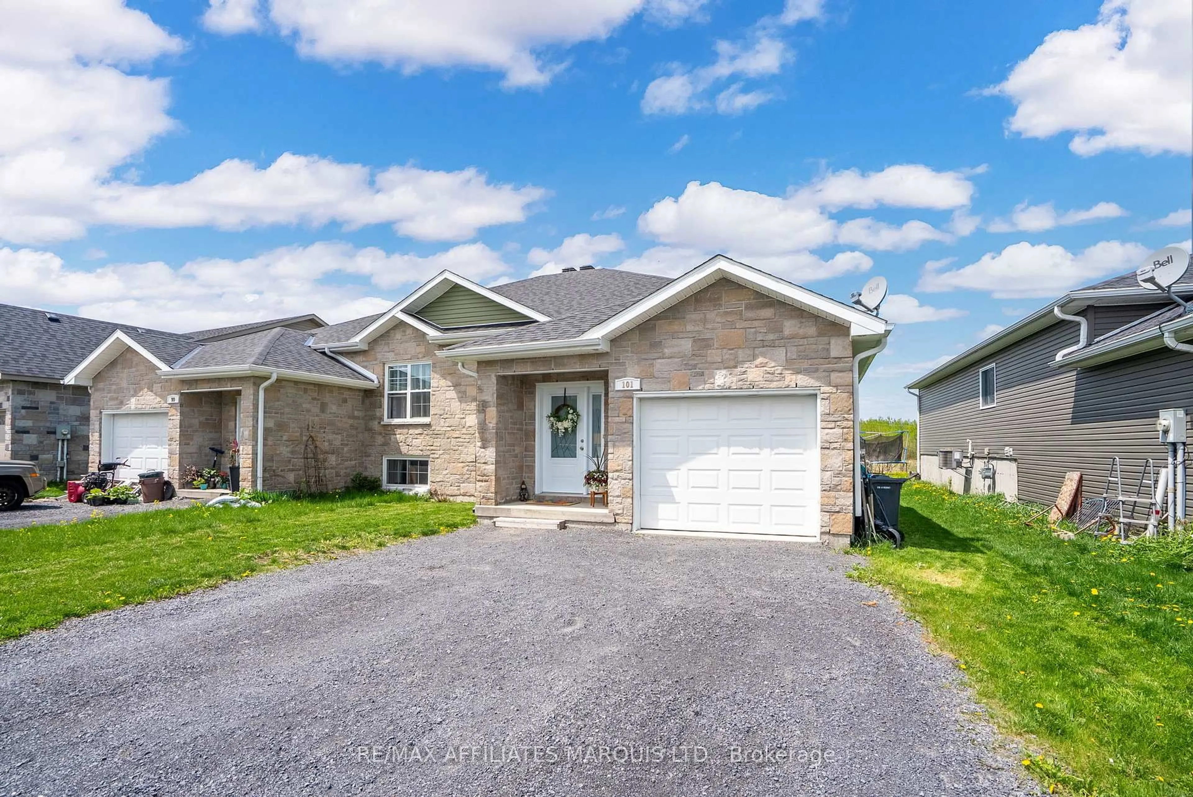 Home with brick exterior material, street for 101 French Ave, South Stormont Ontario K0C 1P0