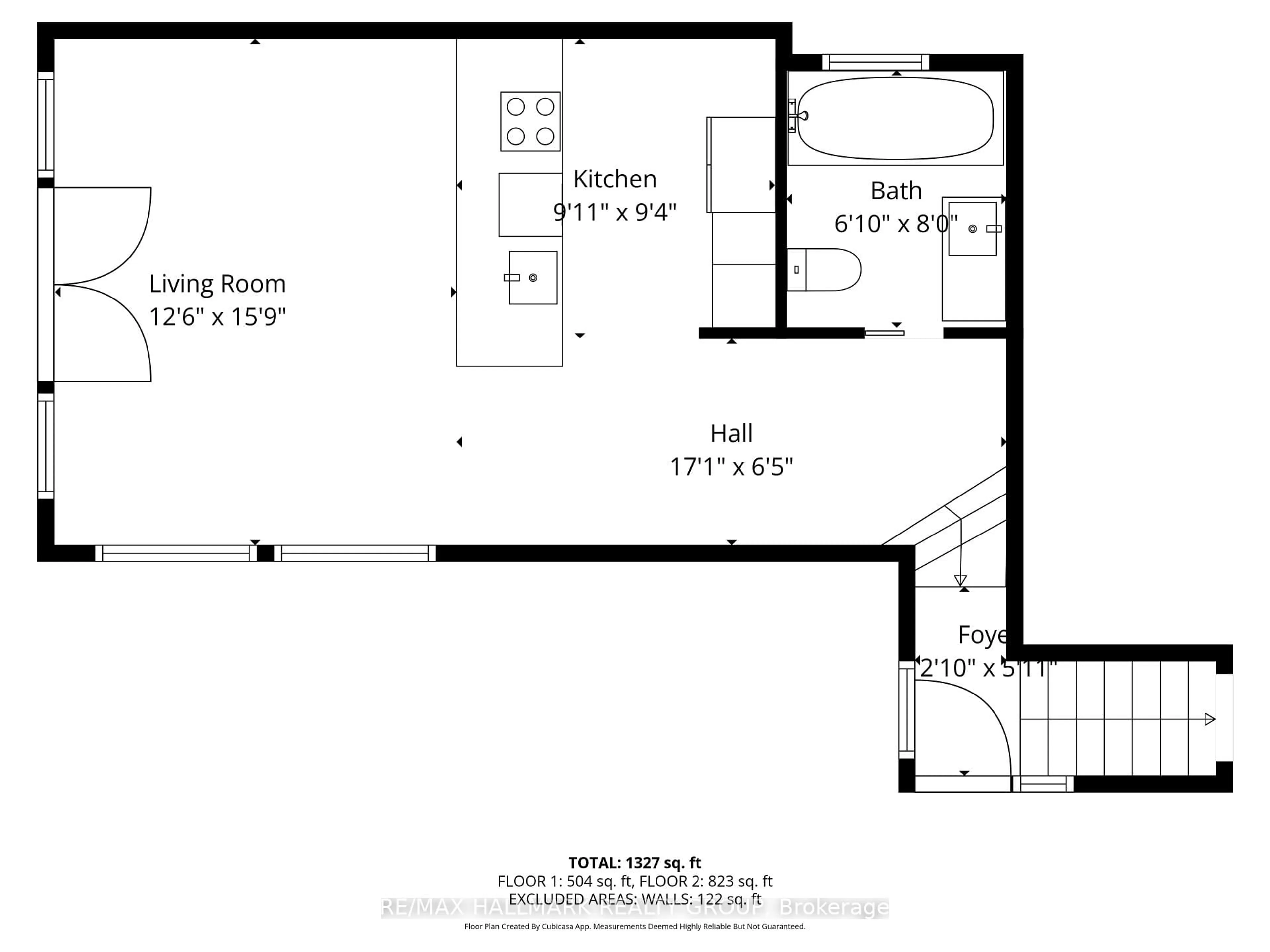 Floor plan for 197 Brockmere Cliff Rd, Elizabethtown-Kitley Ontario K6V 5T3