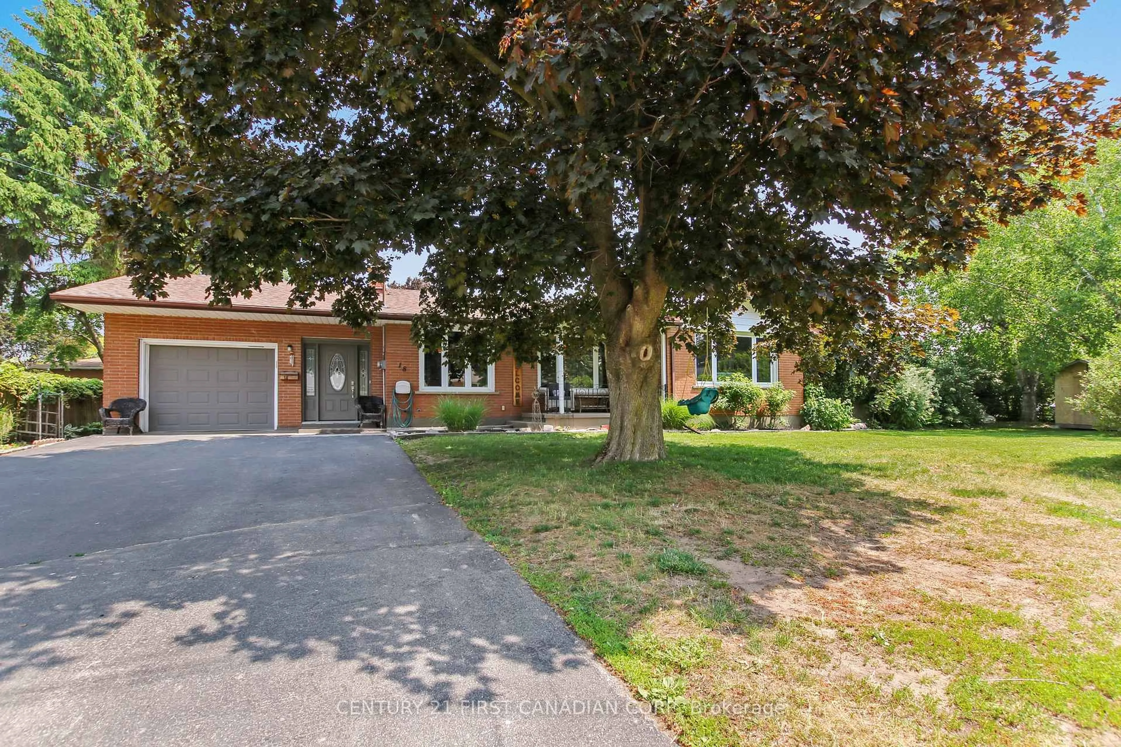 Home with brick exterior material, street for 18 Verna Dr, Tillsonburg Ontario N4G 2M9