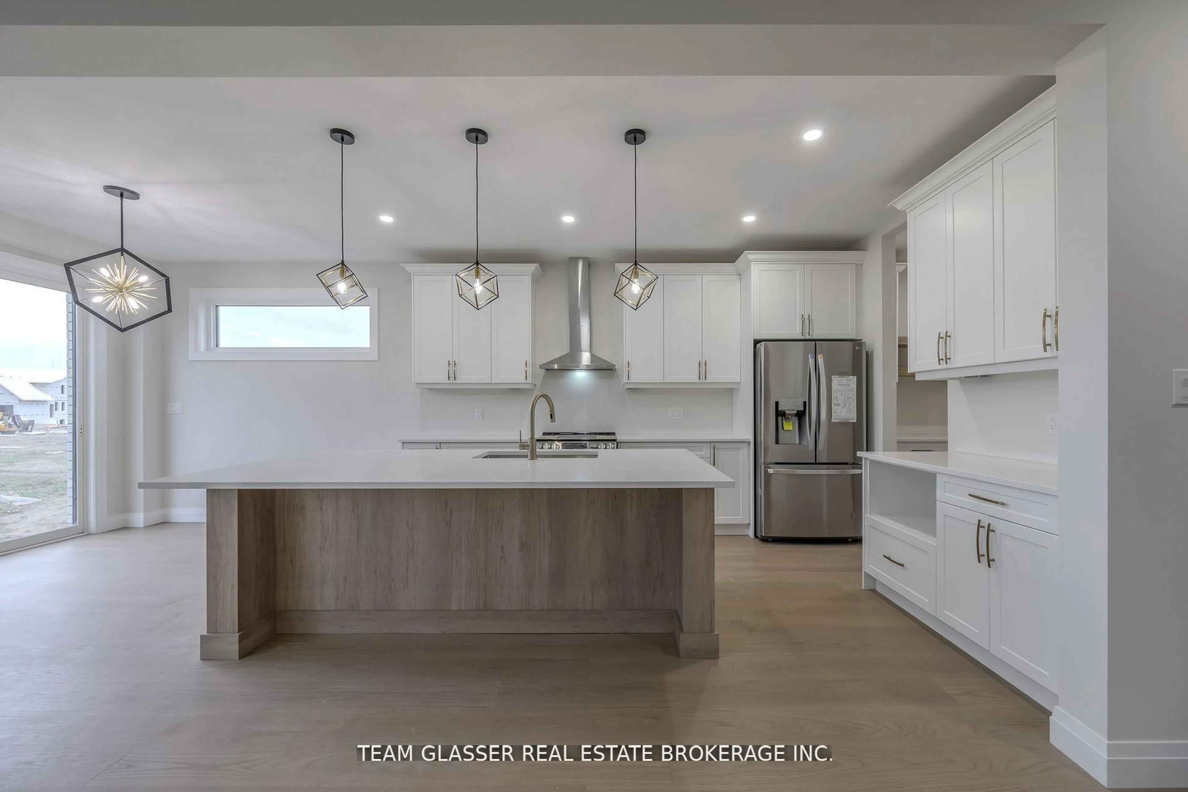 Open concept kitchen, ceramic/tile floor for 152 Locky Lane #Lot 91, Middlesex Centre Ontario N0L 1R0