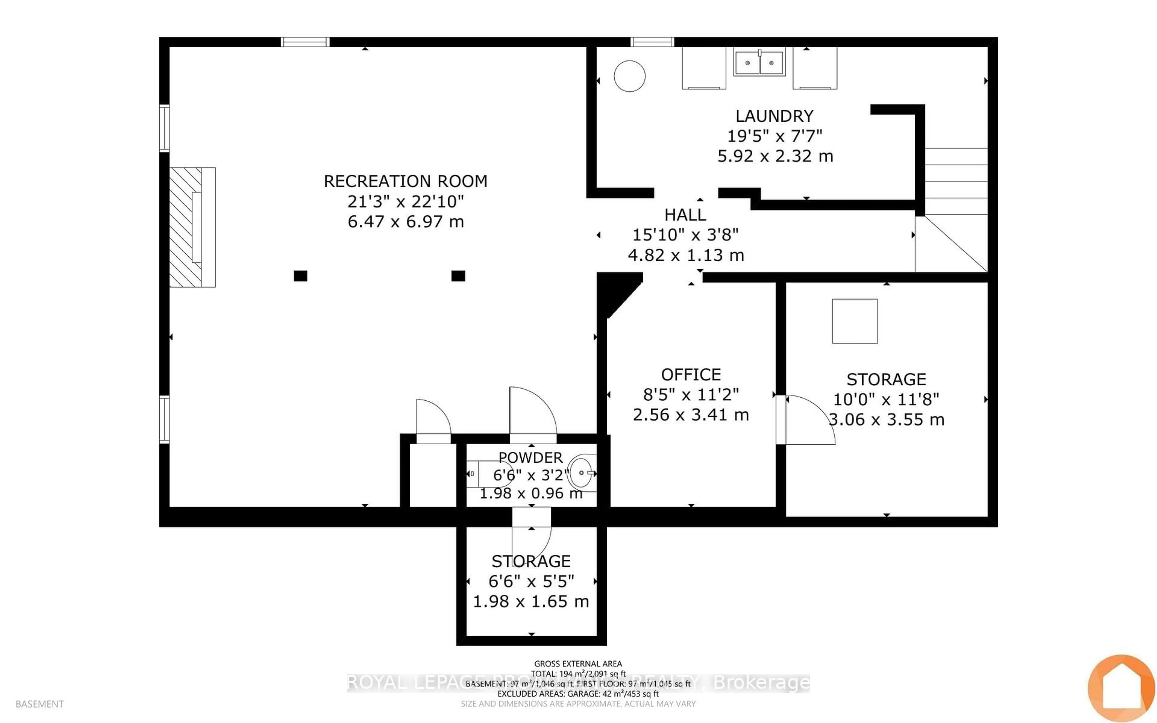 Floor plan for 6 Bayside Dr, Quinte West Ontario K0K 1L0