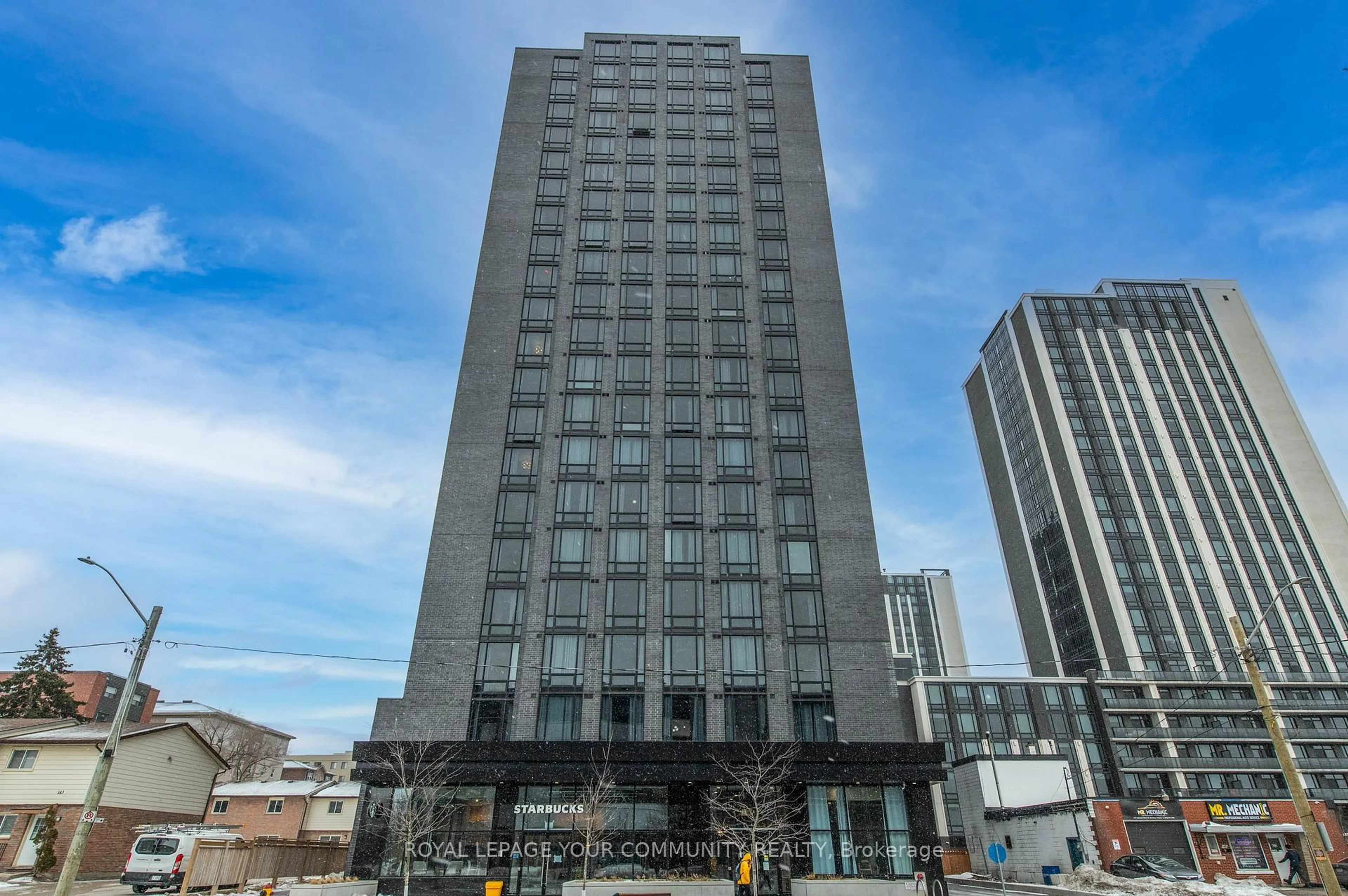 Indoor foyer for 145 Columbia St #202, Waterloo Ontario N2L 0K7