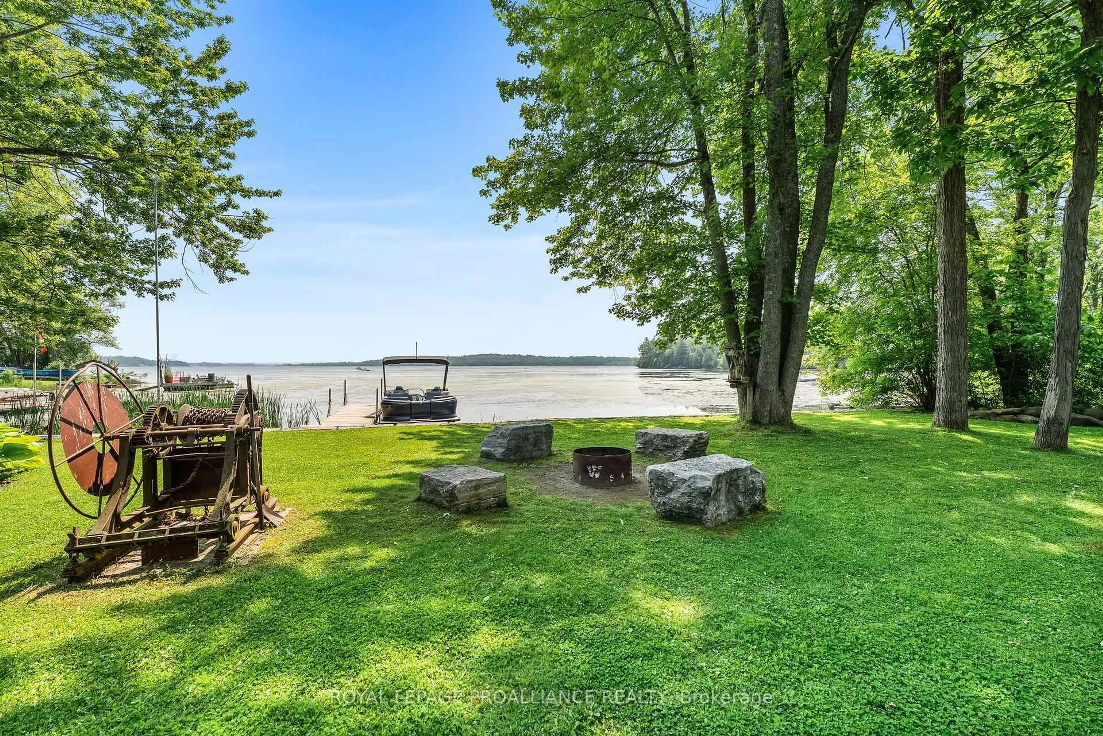 Patio, water/lake/river/ocean view for 52C Lodge Rd, Trent Hills Ontario K0L 1L0