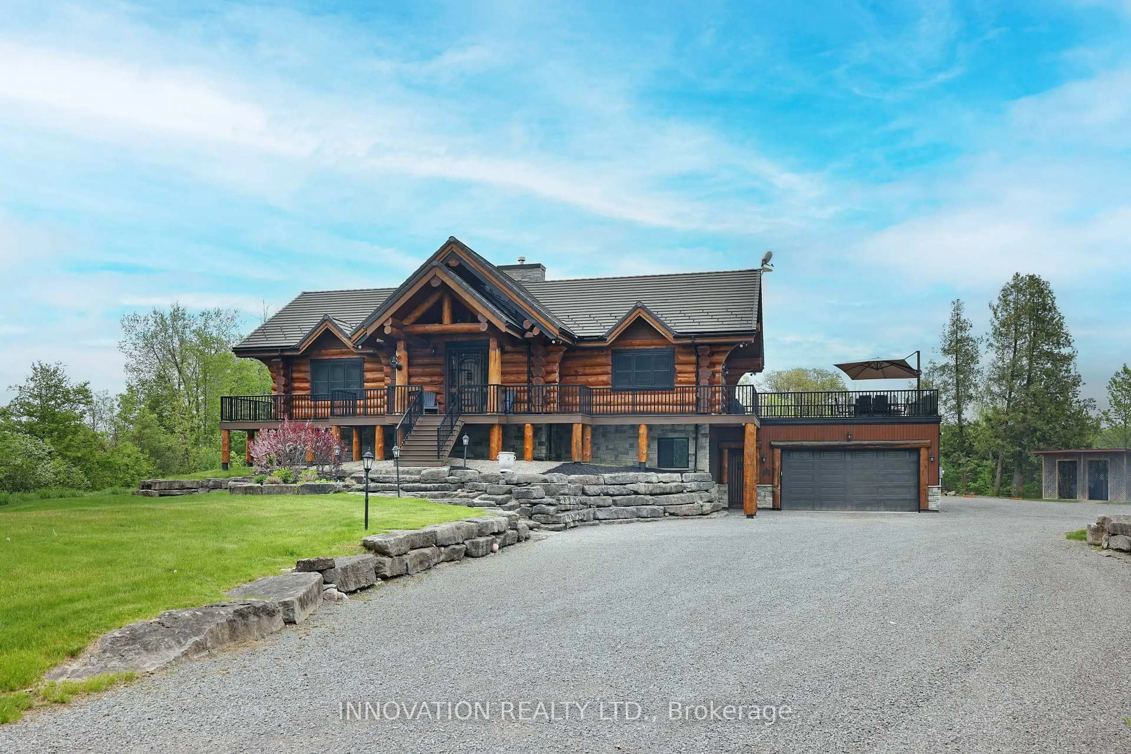 A pic from outside/outdoor area/front of a property/back of a property/a pic from drone, unknown for 255 Maclarens Sdrd, Ottawa Ontario K0A 3M0