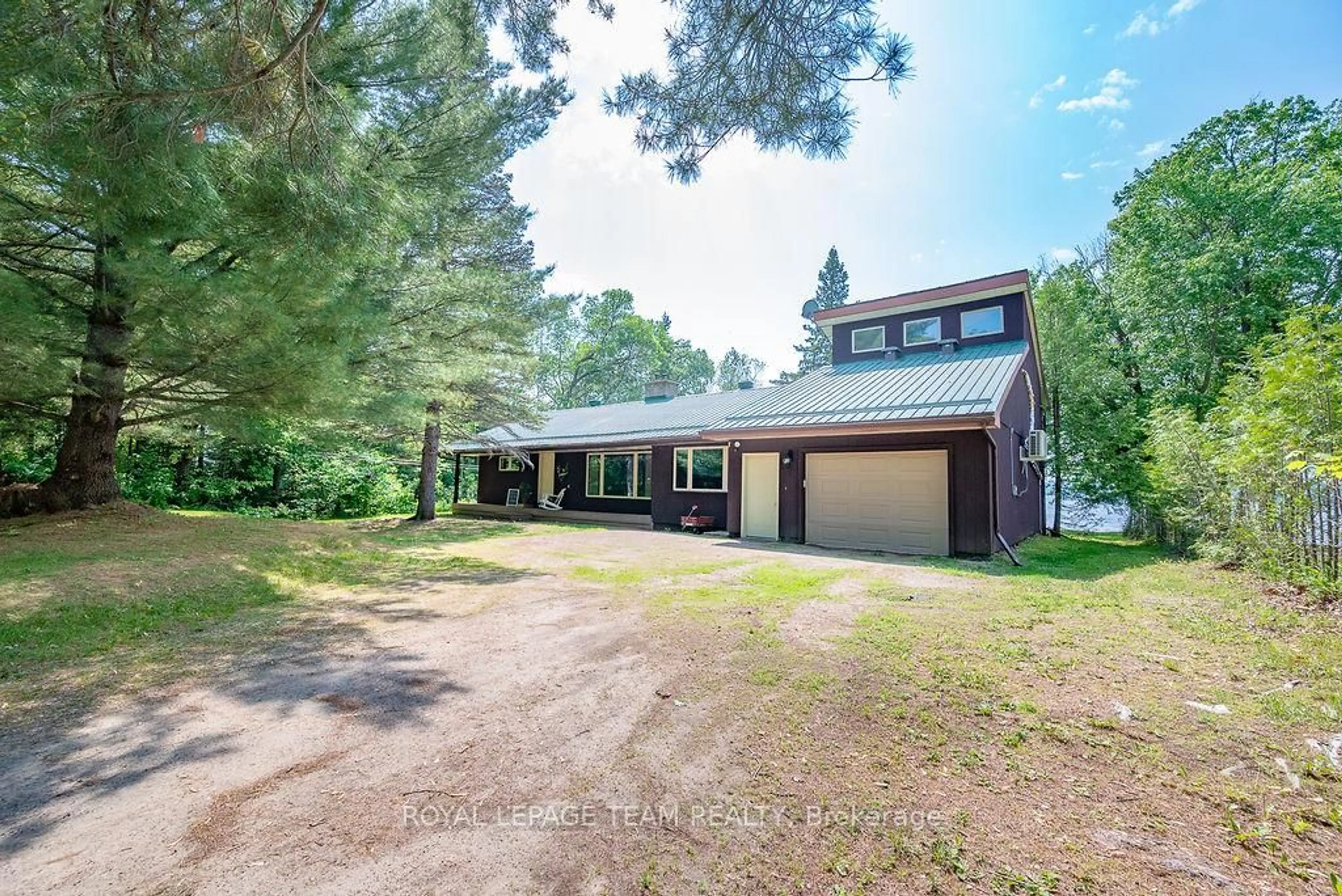 A pic from outside/outdoor area/front of a property/back of a property/a pic from drone, unknown for 42165 Combermere Rd, Barry's Bay Ontario K0J 1B0