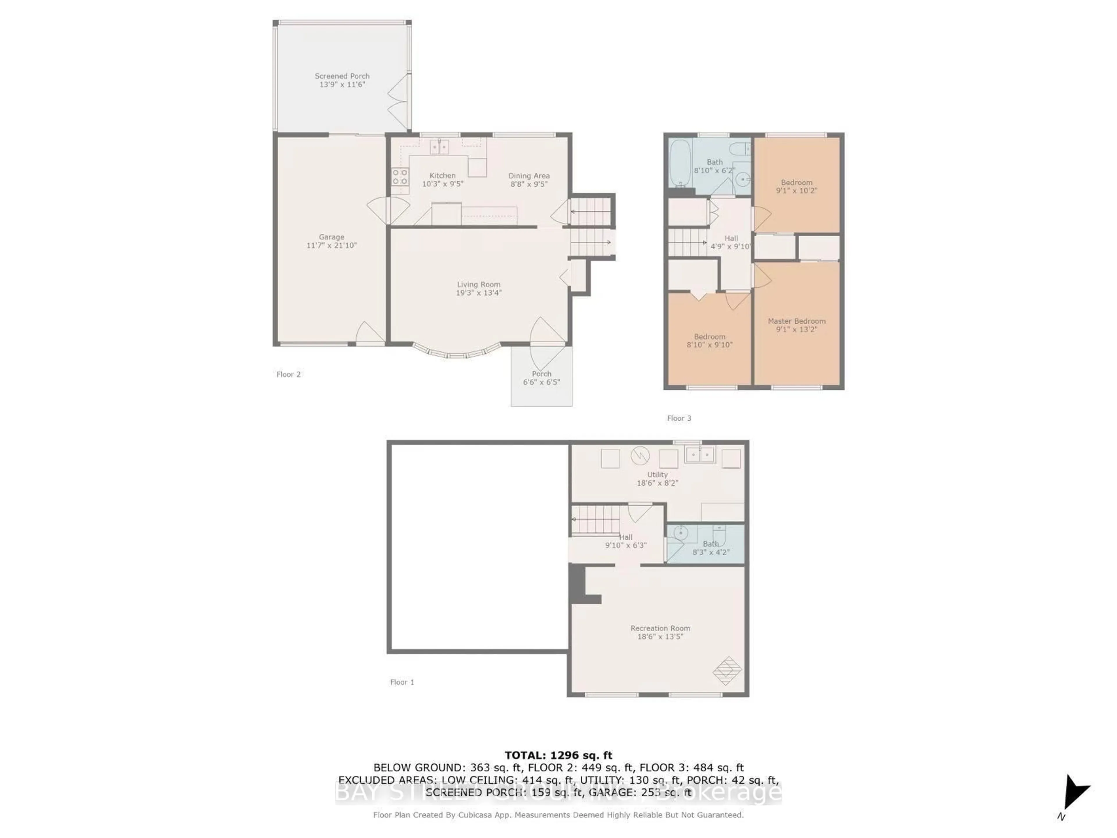 Floor plan for 36 Trelawne Dr, St. Catharines Ontario L2M 2G8