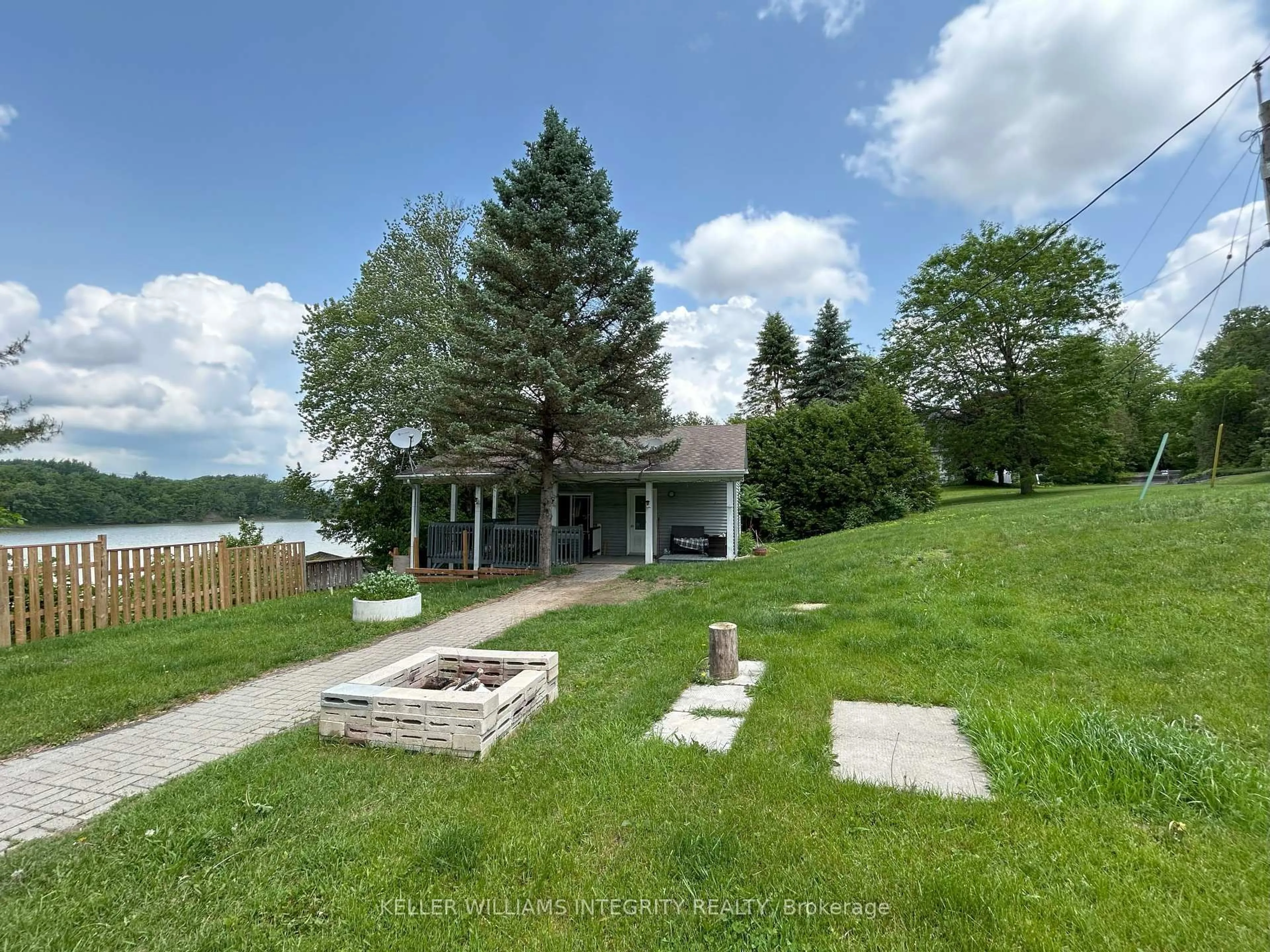 A pic from outside/outdoor area/front of a property/back of a property/a pic from drone, water/lake/river/ocean view for 61 Leclair Rd, Alfred and Plantagenet Ontario K0B 1L0