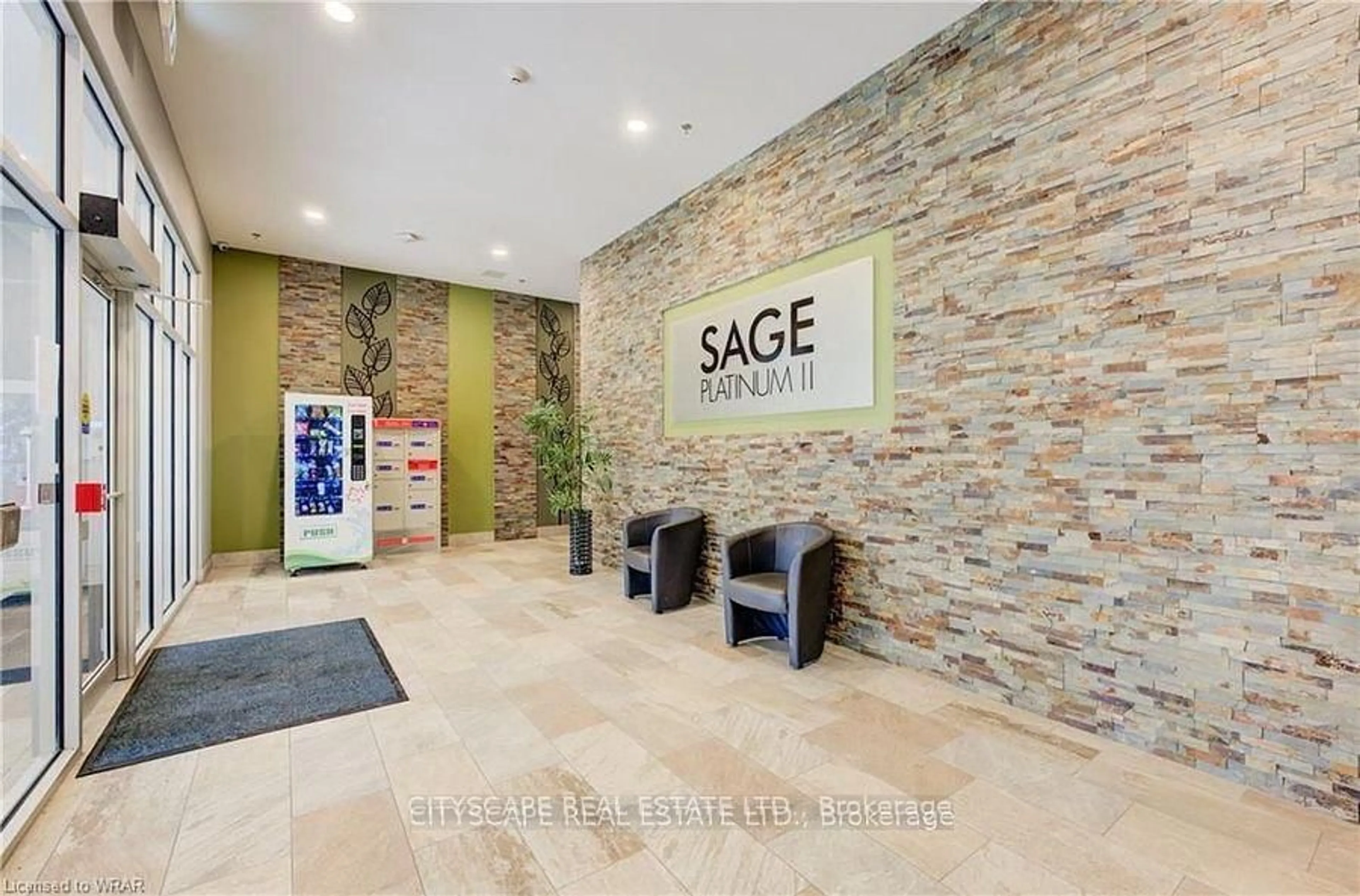 Indoor foyer for 308 Lester St #514, Waterloo Ontario N2L 3W6