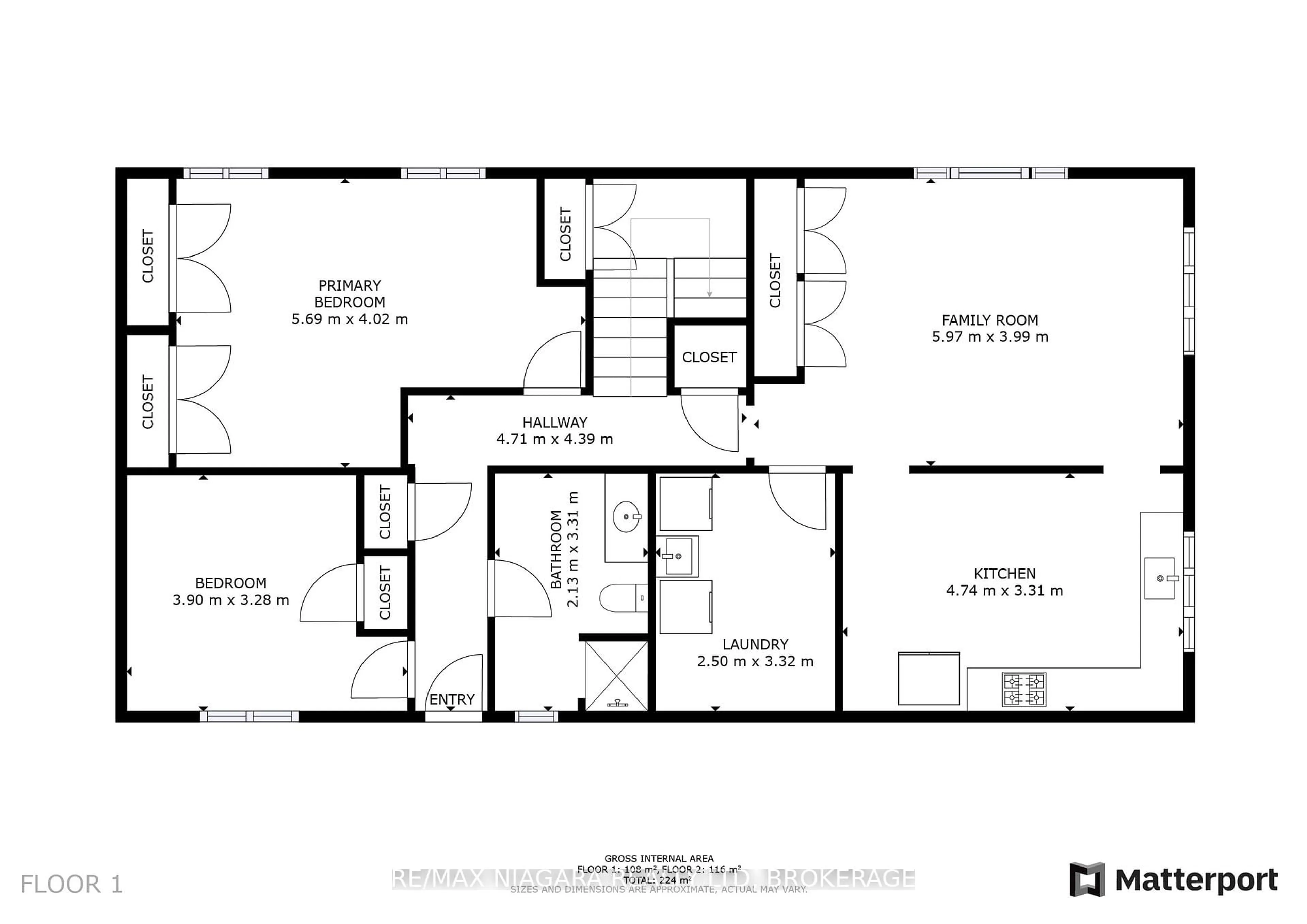 Floor plan for 912 Church St, Pelham Ontario L0S 1C0