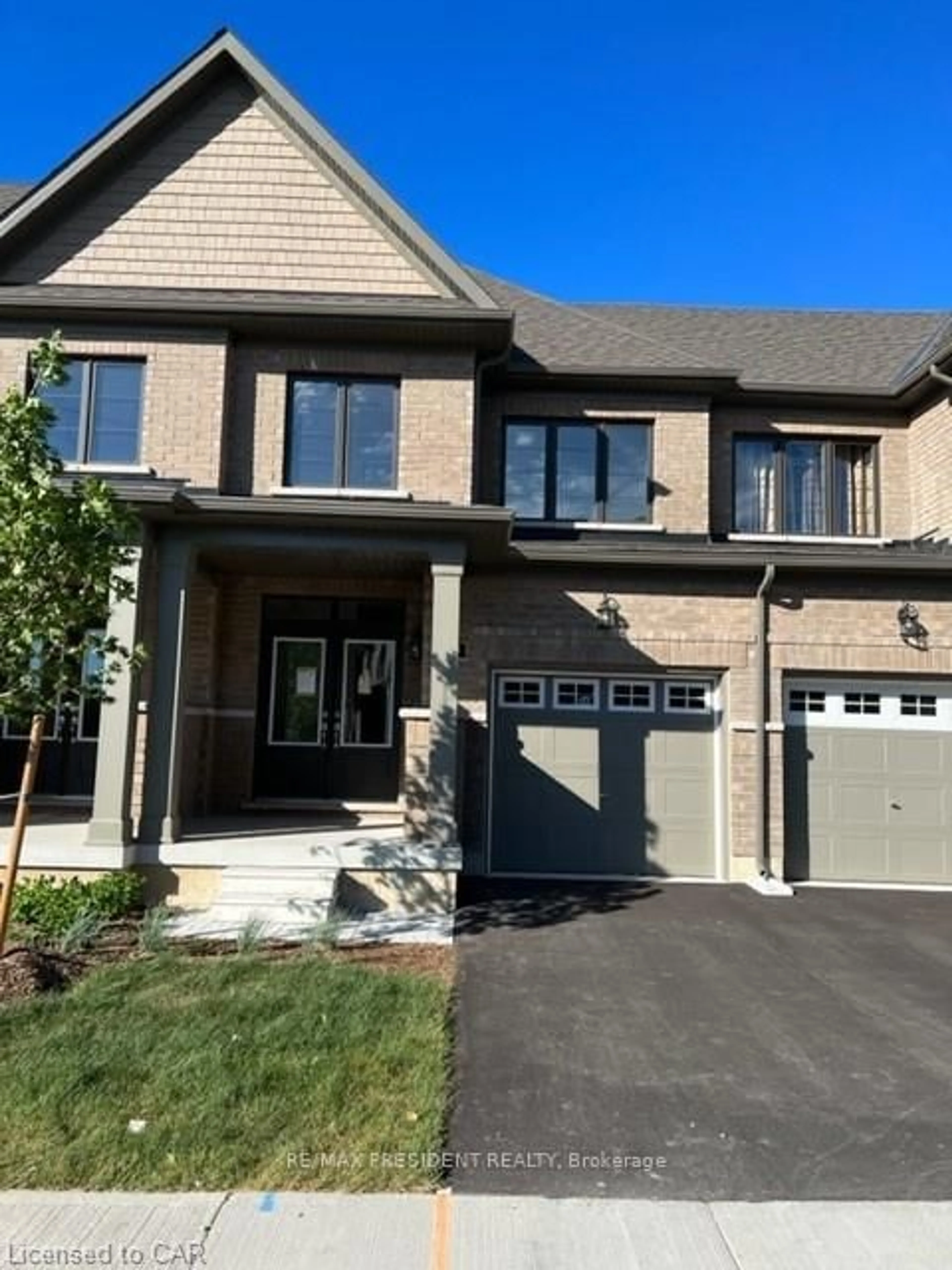 Home with brick exterior material, street for 166 Deerpath Dr #38, Guelph Ontario N1K 0E2