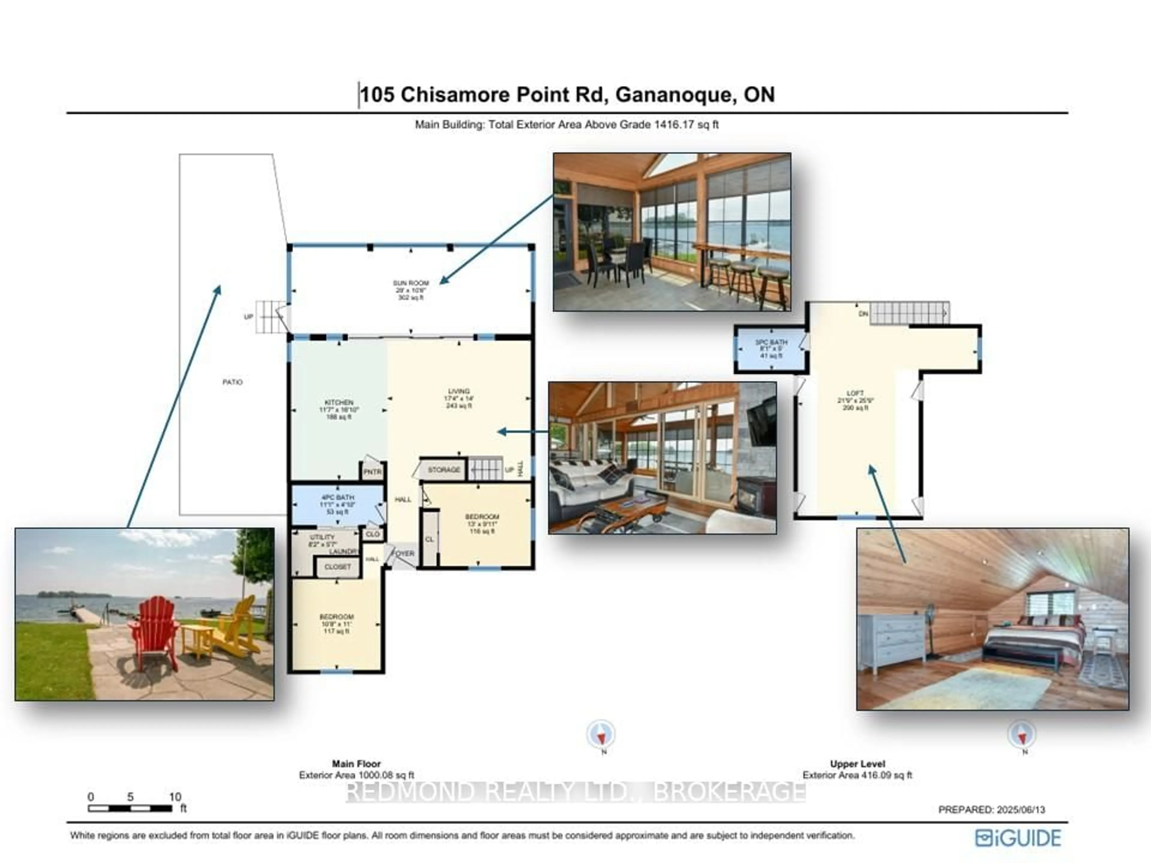 Floor plan for 105 Chisamore Point Rd, Front of Leeds & Seeleys Bay Ontario K7G 2V4