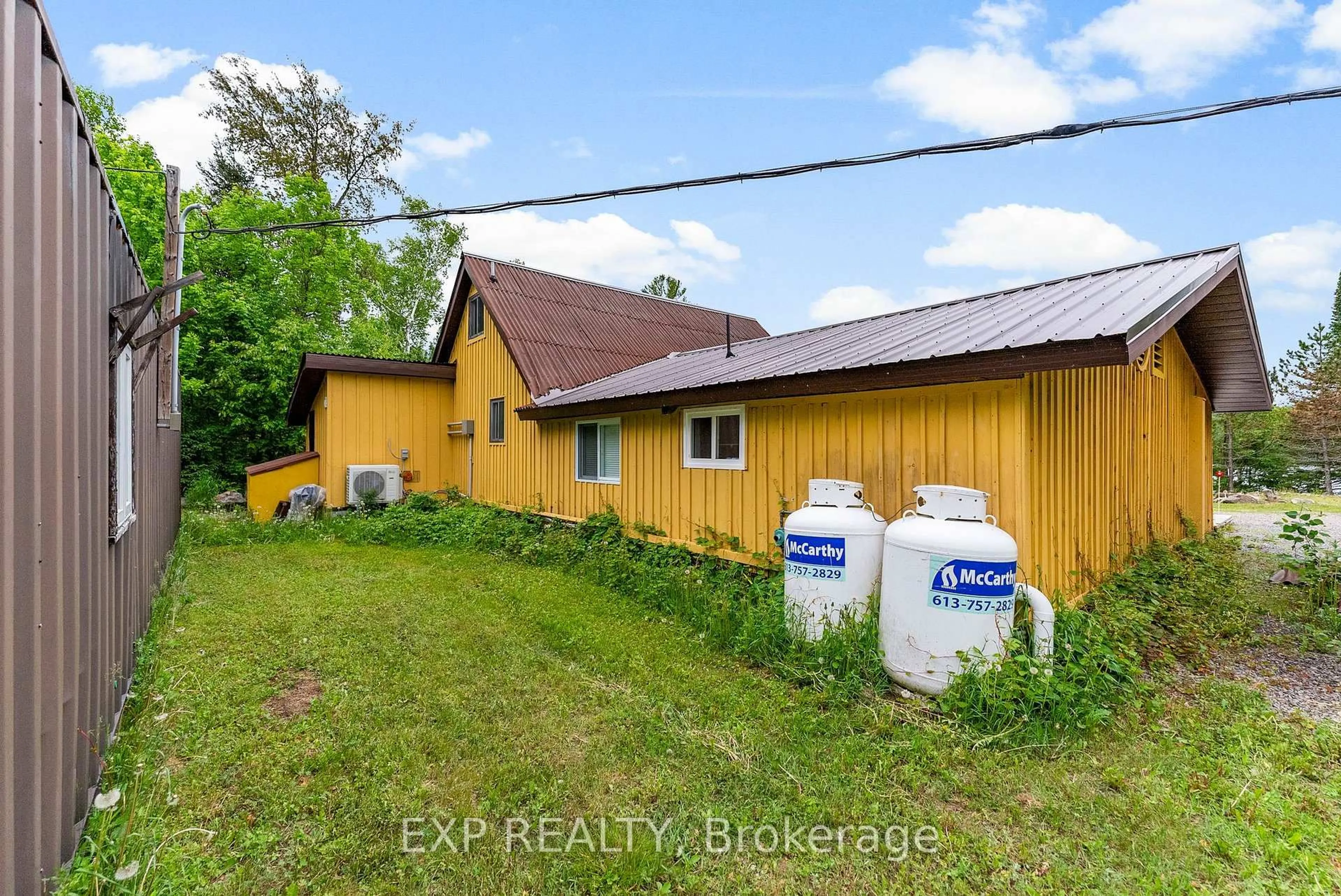 A pic from outside/outdoor area/front of a property/back of a property/a pic from drone, building for 92 Lost Nation Rd, Palmer Rapids Ontario K0J 2E0