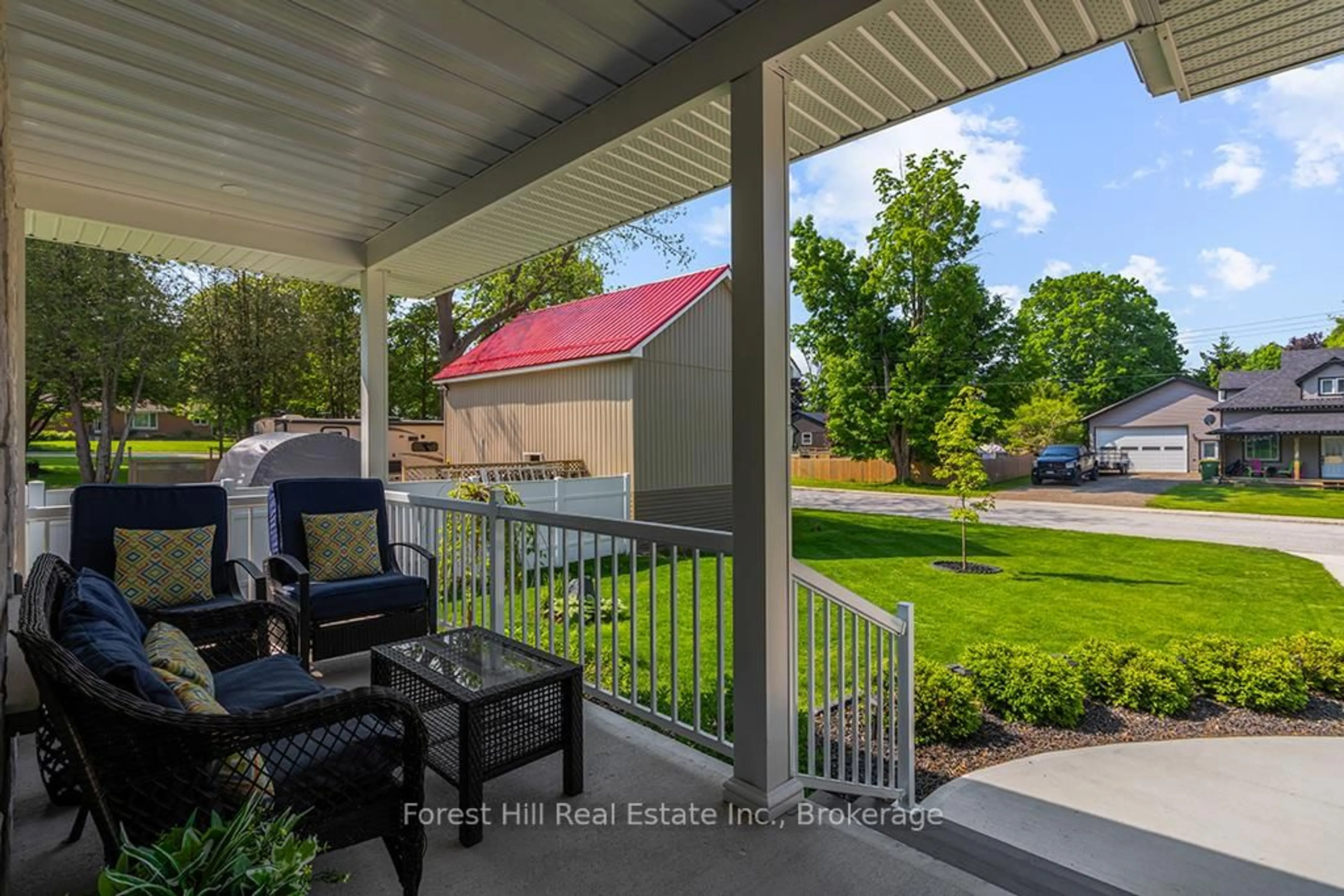 Patio, street for 45 Hill St, Grey Highlands Ontario N0C 1E0