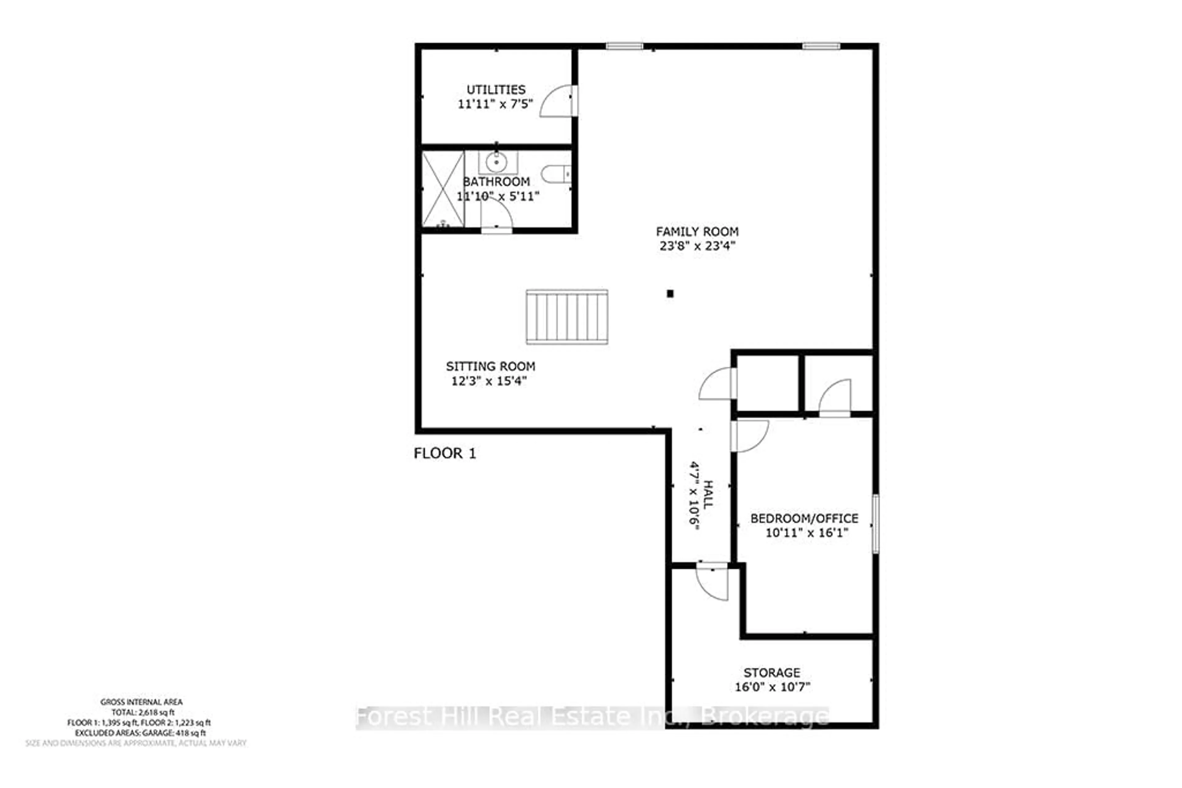 Floor plan for 45 Hill St, Grey Highlands Ontario N0C 1E0