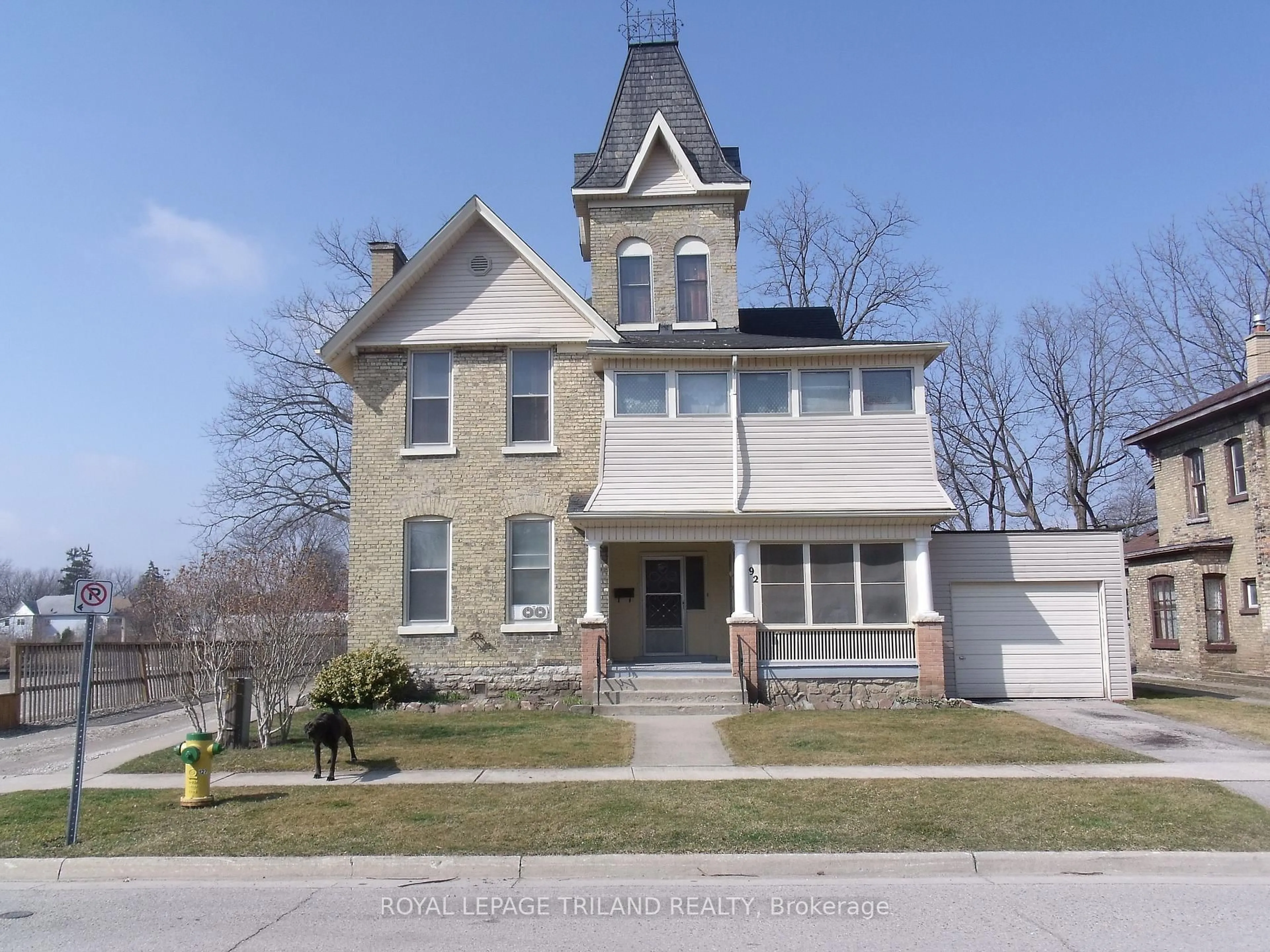 Home with brick exterior material, street for 92 Moore St, St. Thomas Ontario N5R 3W5