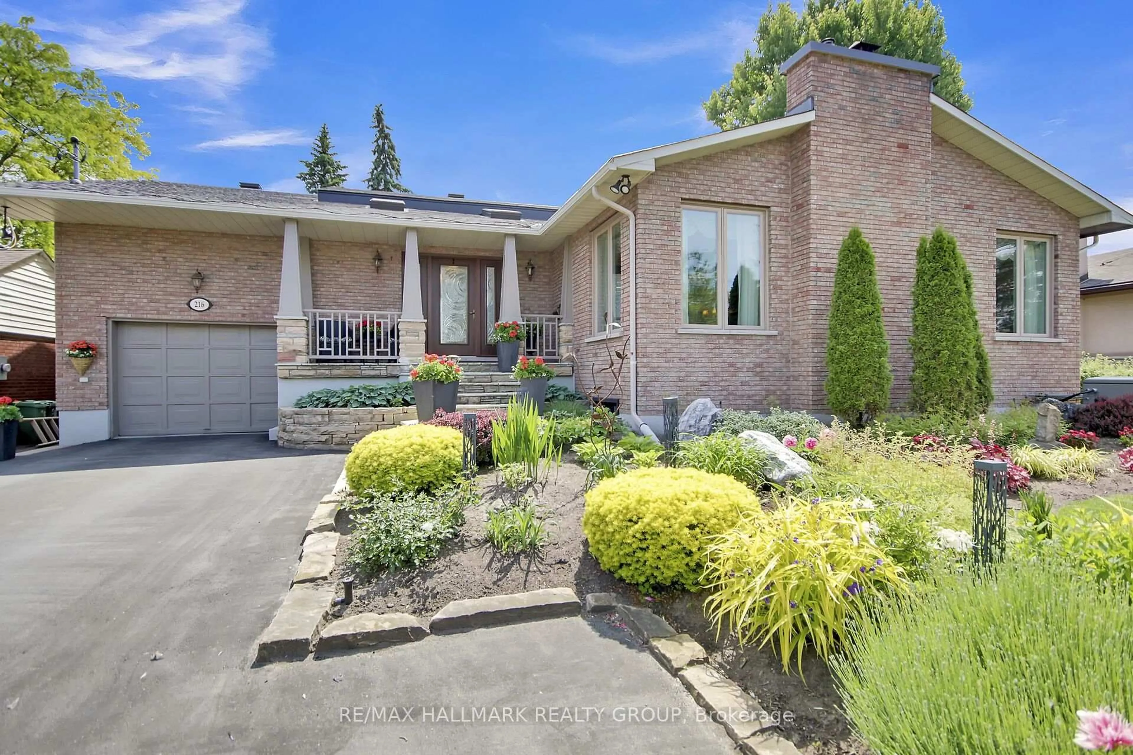 Home with brick exterior material, street for 216 Grandview Rd, Ottawa Ontario K2H 8A9